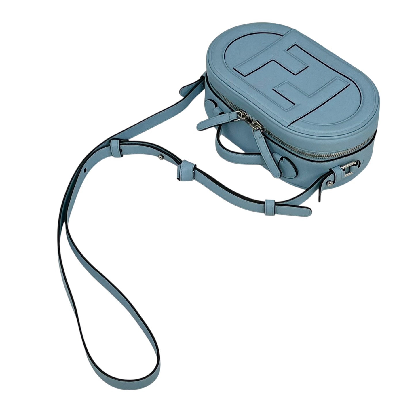 FENDI O'Lock Camera Case Shoulder Bag - Blue