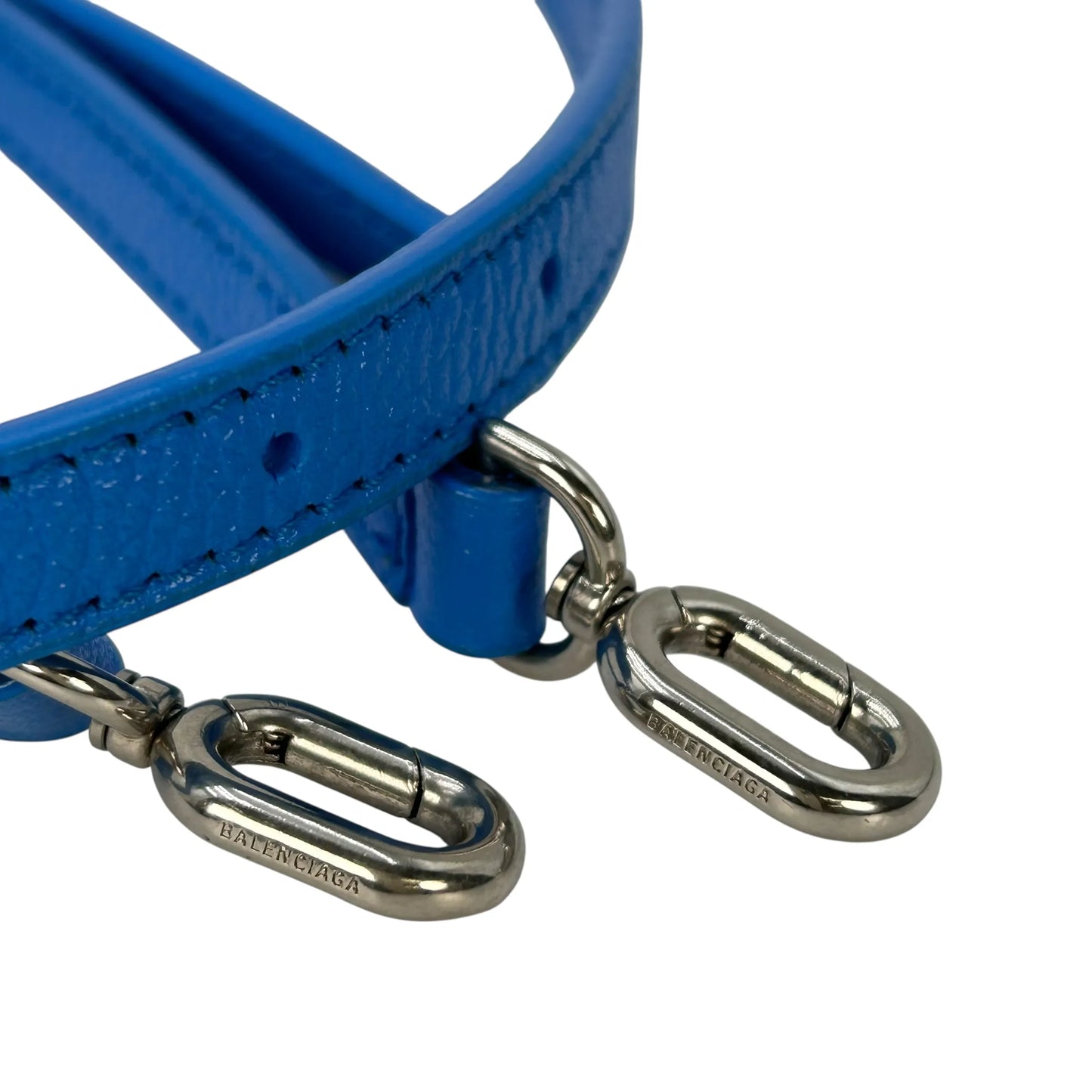 BALENCIAGA Cloud Shoulder Bag - Blue