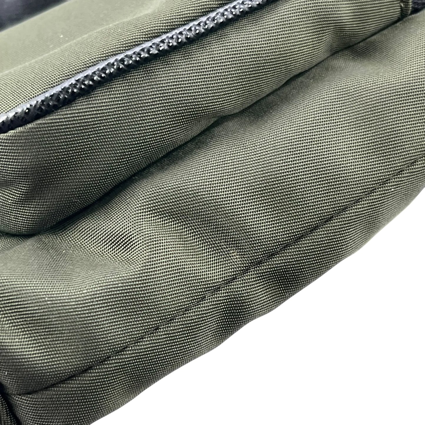 PRADA Re-Nylon Phone Case Shoulder Bag - Khaki