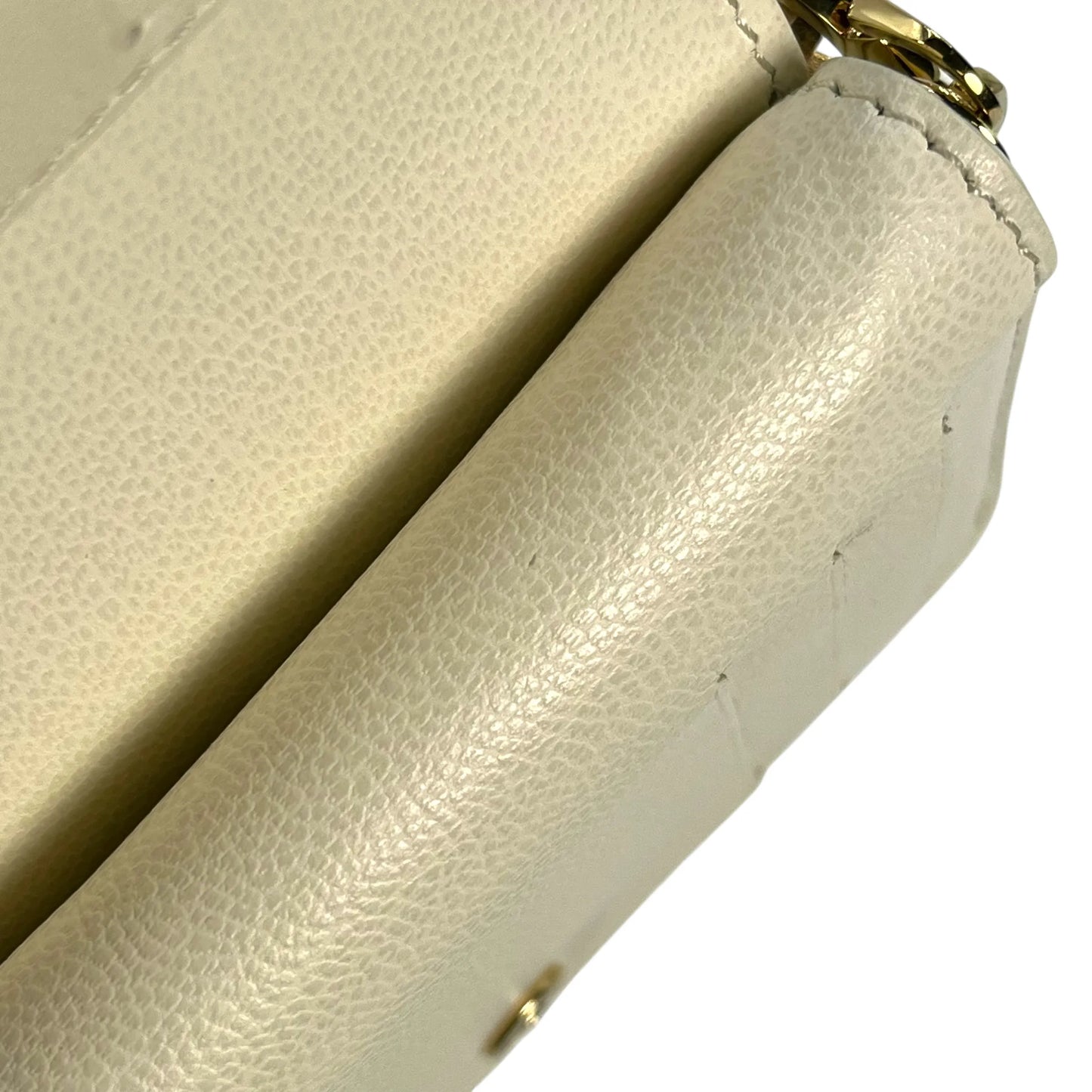 Louis Vuitton Monogram Portefeuille Lou Compact Wallet - White