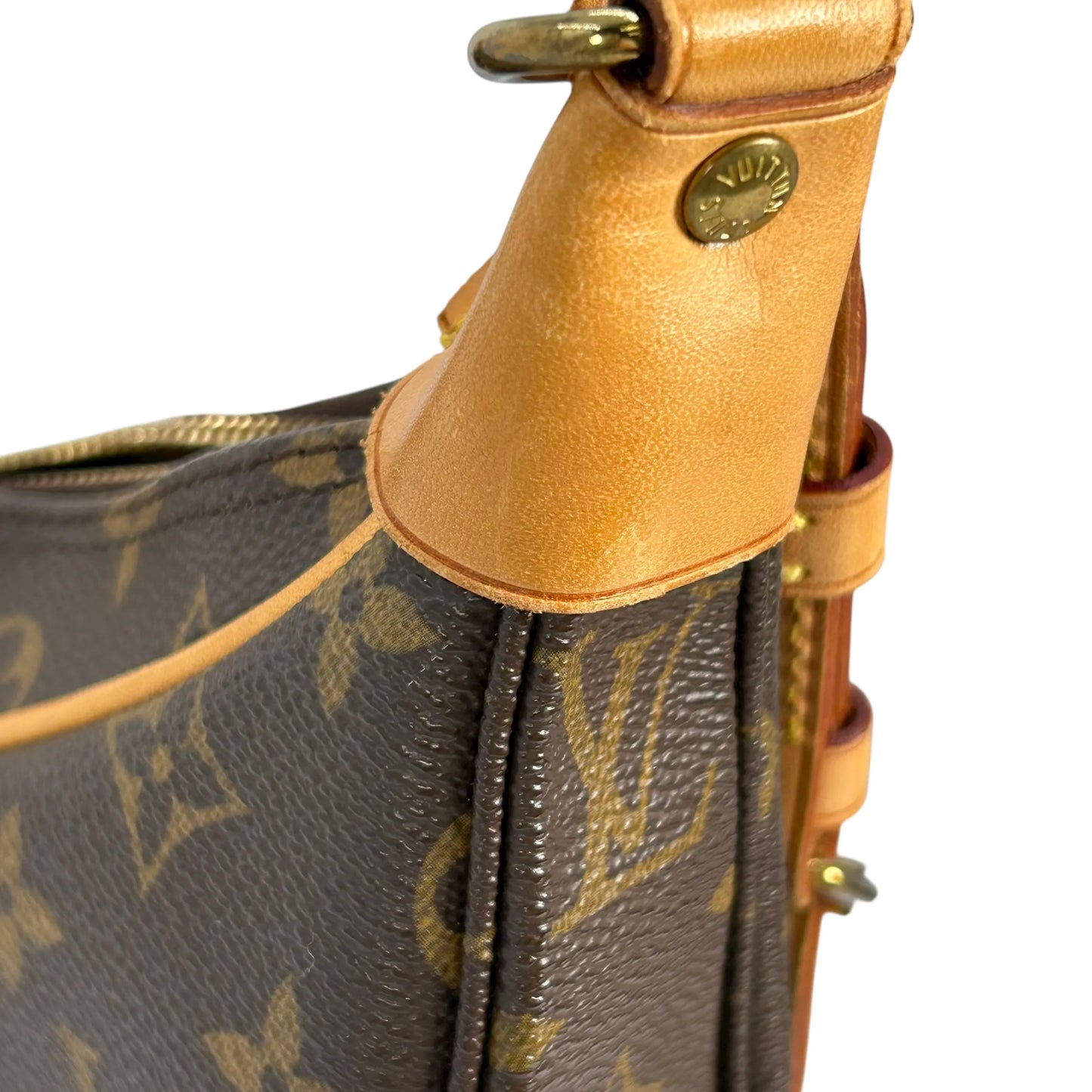 Louis Vuitton Boulogne PM Monogram Canvas Shoulder Bag - Brown