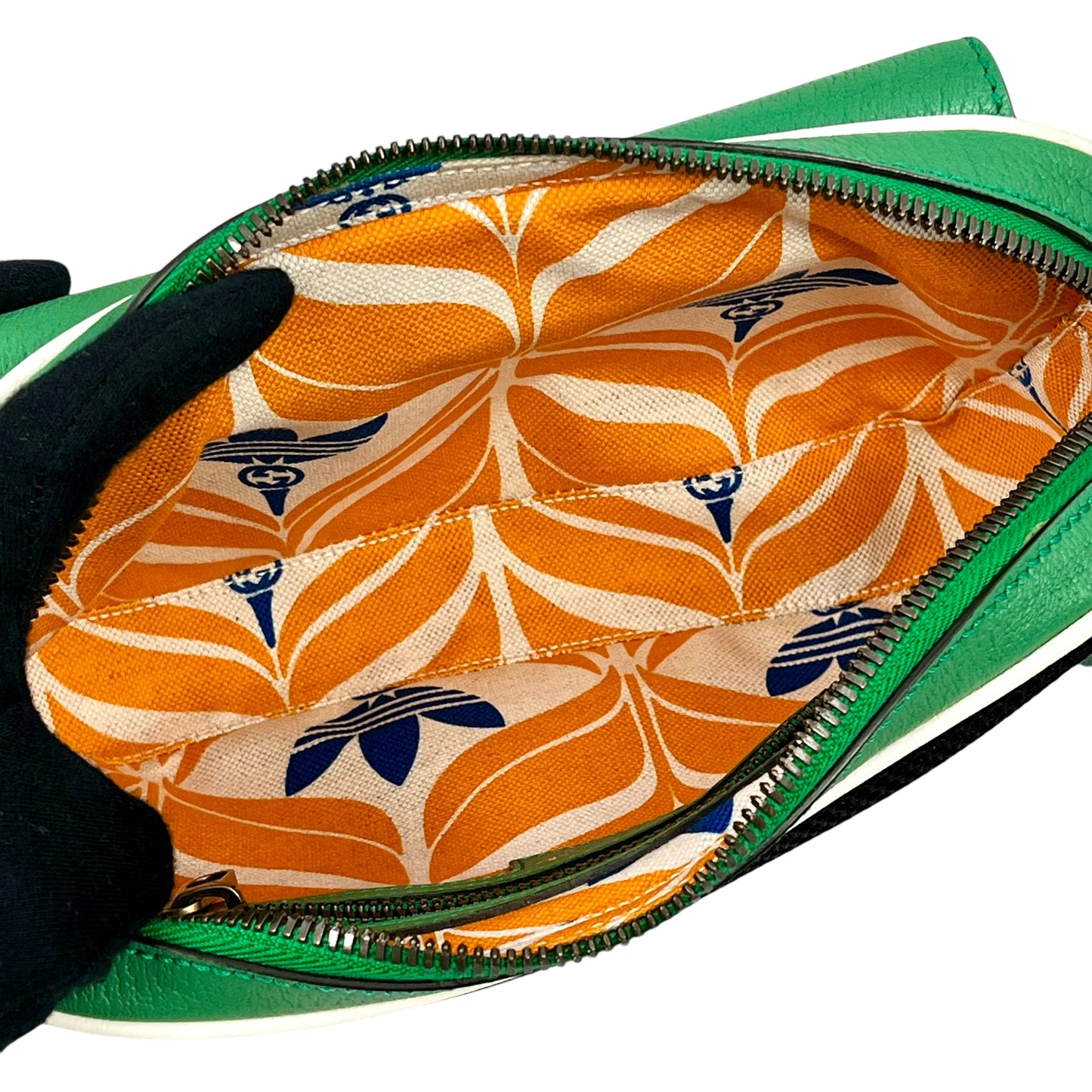 GUCCI Adidas Collaboration Body Bag Green
