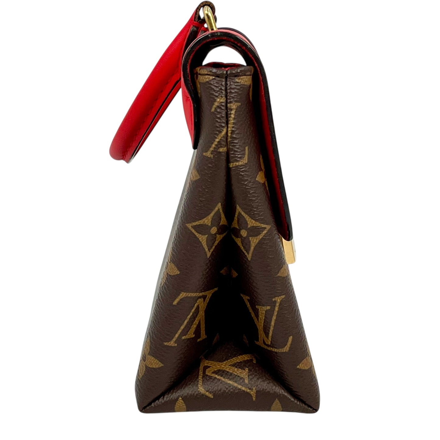 Louis Vuitton Lock BB Hand Bag Shoulder Bag - Red