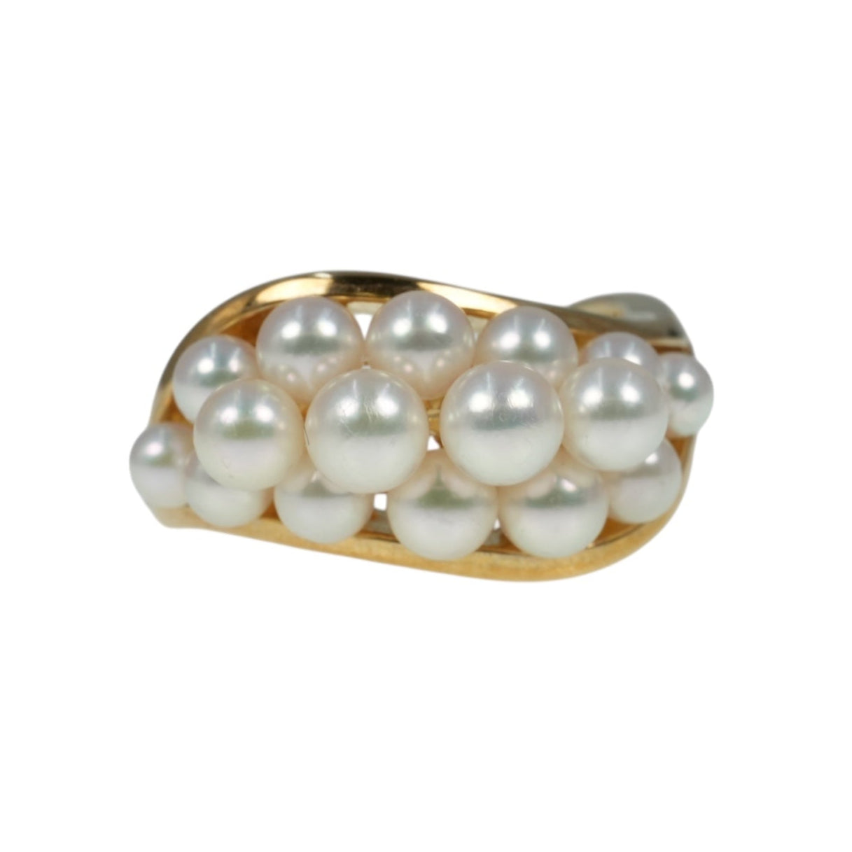 MIKIMOTO K18 Pearl Ring Jewelry