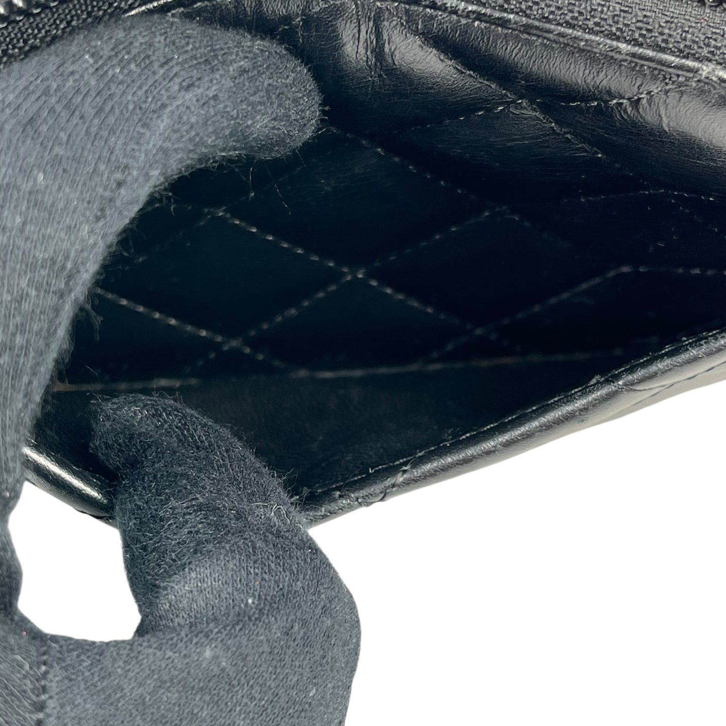 CHANEL CambonLine Long Wallet - Black