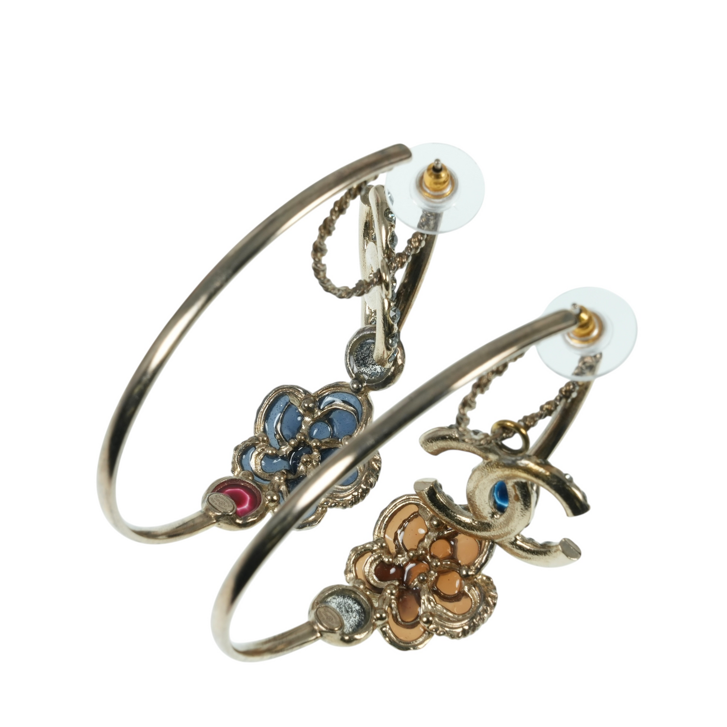 CHANEL CC Hoop Earring Jewelry