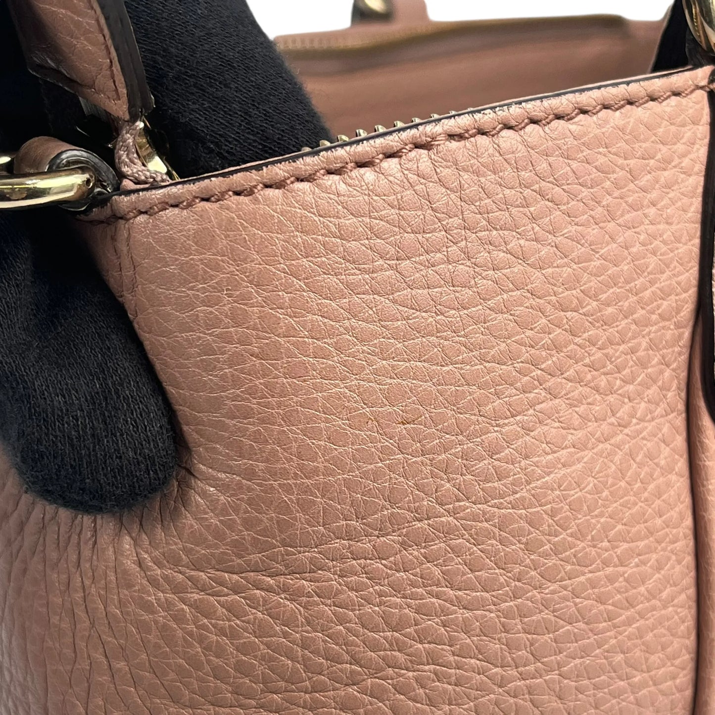 GUCCI Soho Interloking Tote Bag Shoulder Bag - Pink