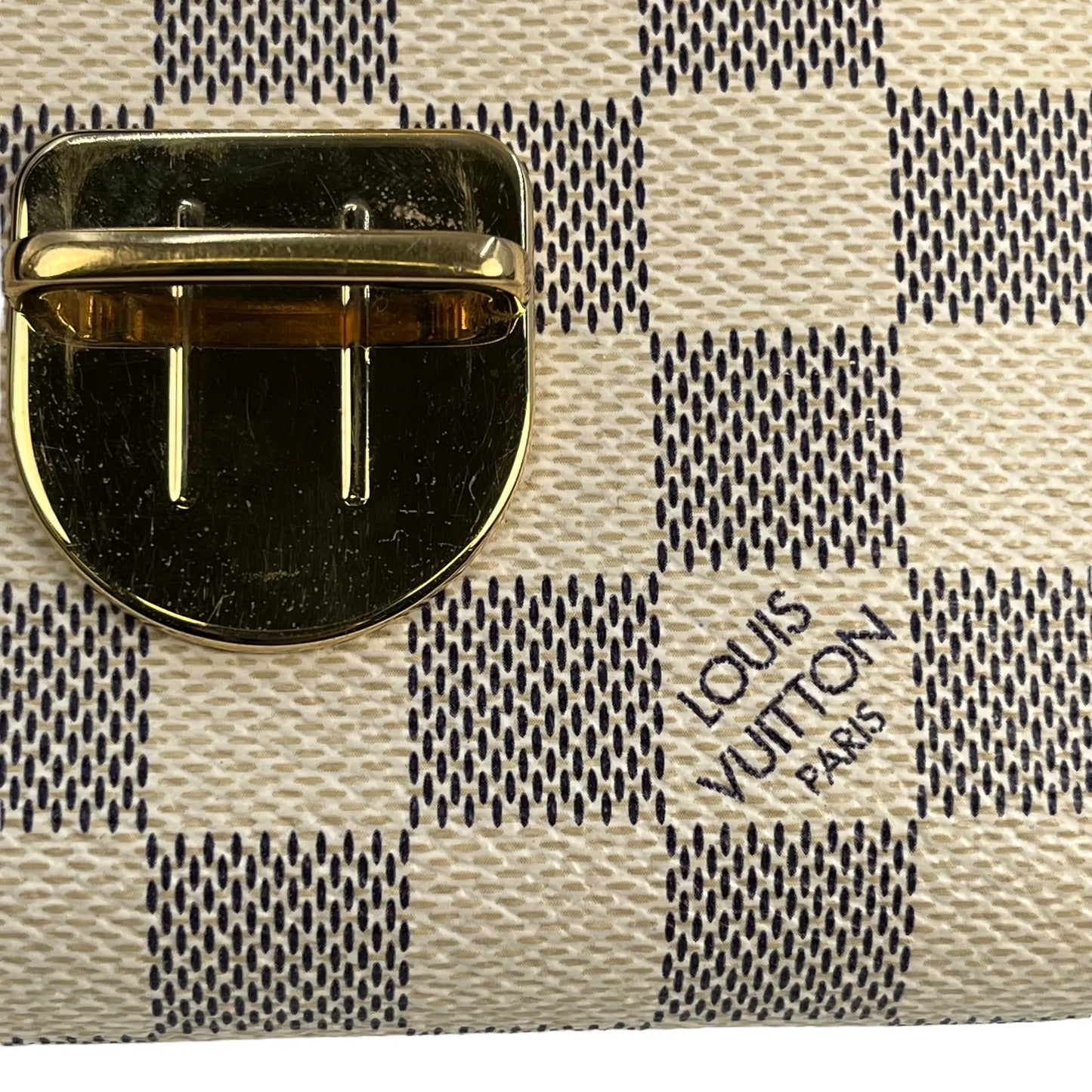 Louis Vuitton Damier Portefeuille Koala Compact Wallet - White