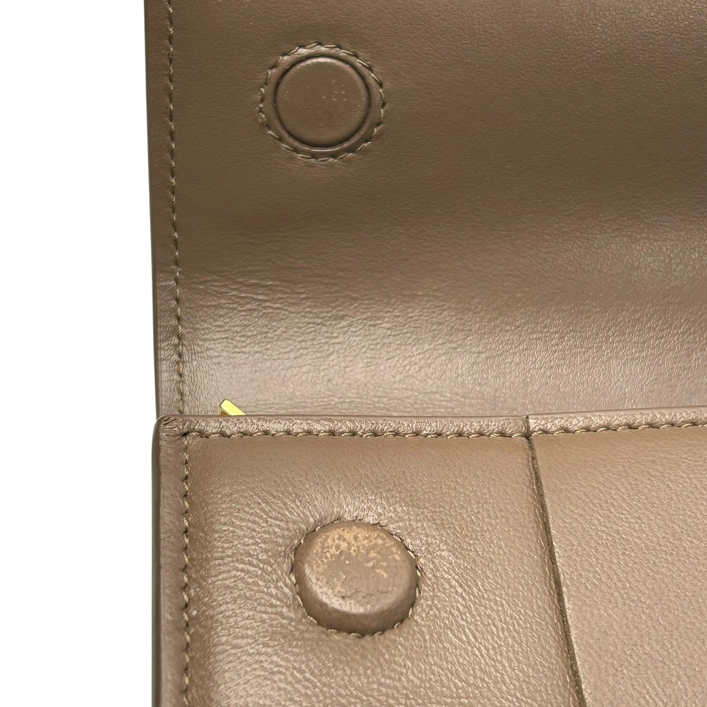 Bottega Veneta Intrecciato Flap Continental Long Wallet - Brown