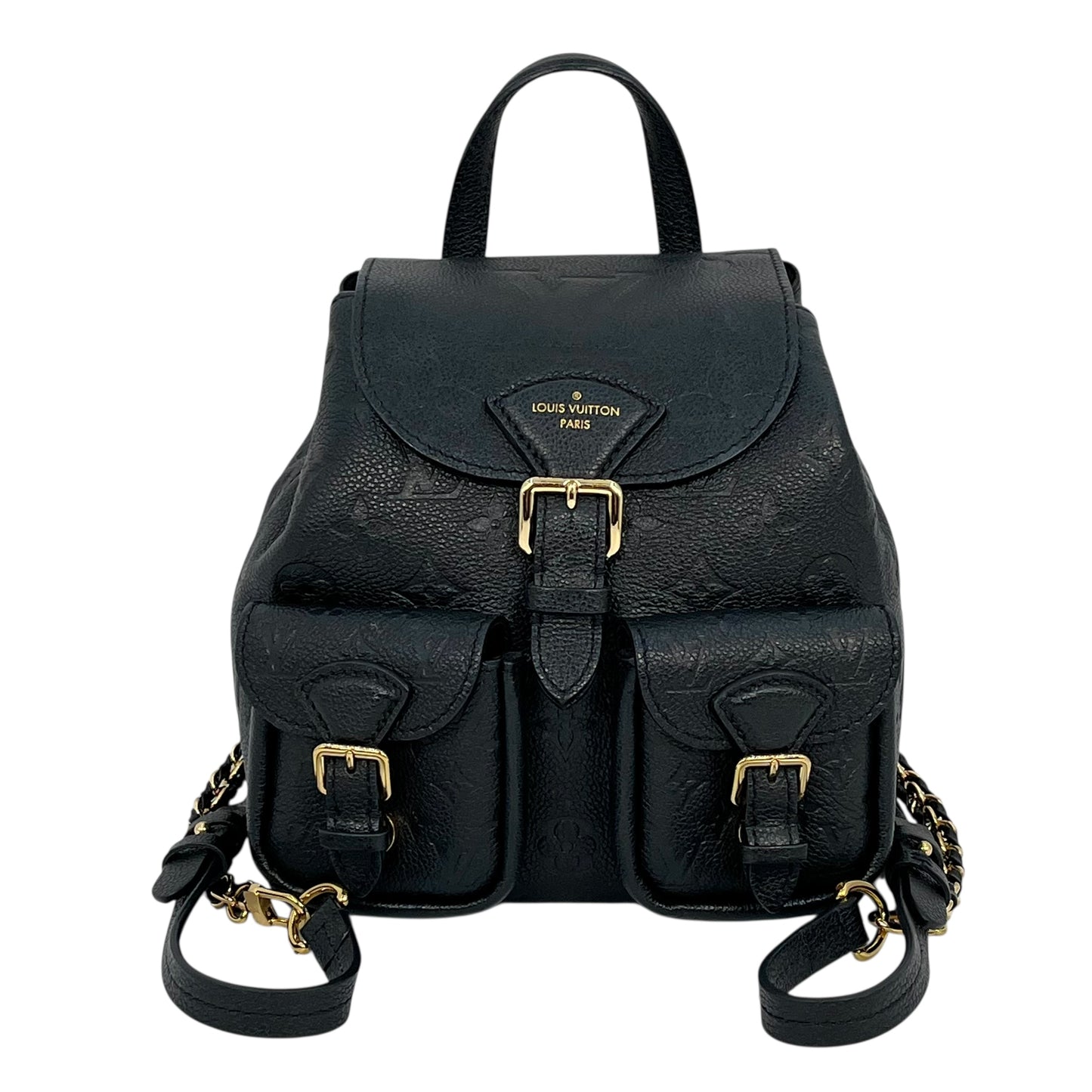 Louis Vuitton Monogram Empreinte Backpack - Black
