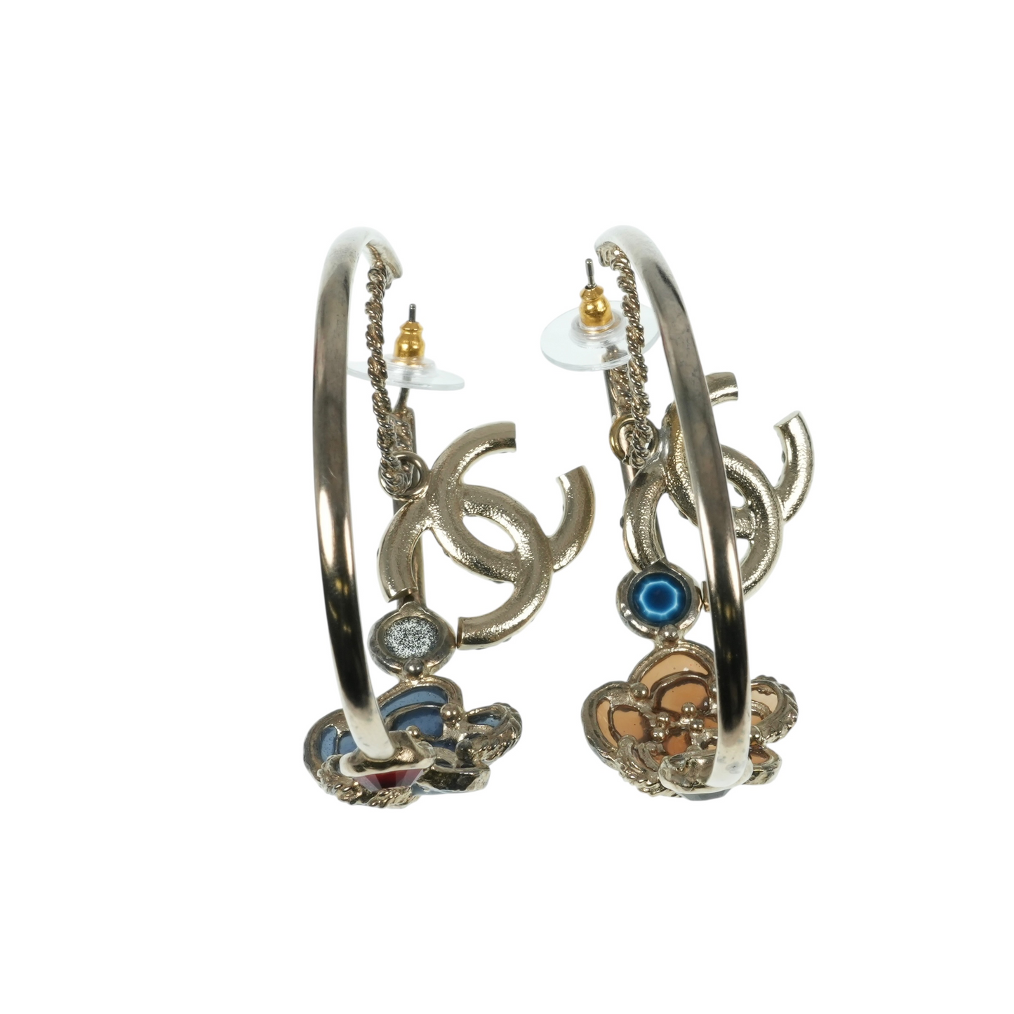 CHANEL CC Hoop Earring Jewelry