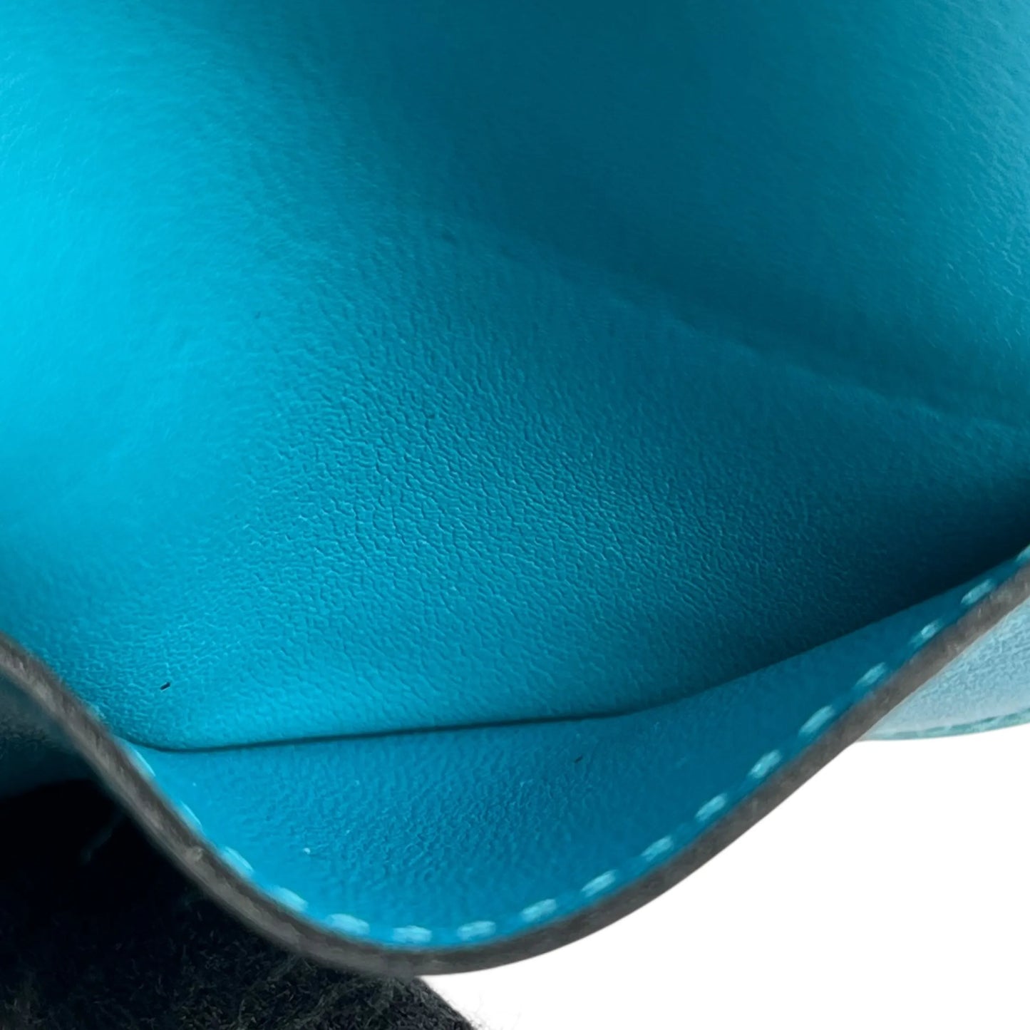 Hermes Dogon GM Bi-Fold Long Wallet - Turquoise