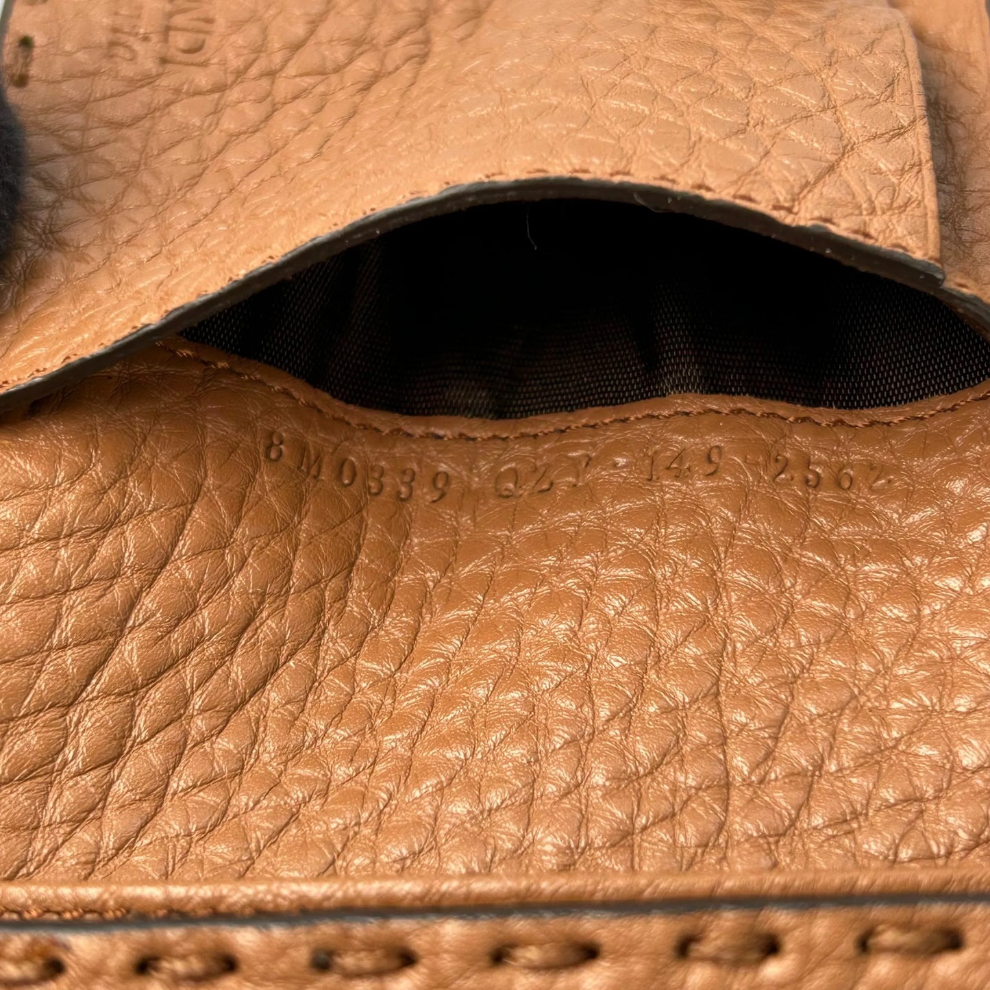 FENDI Selleria Compact Wallet - Brown