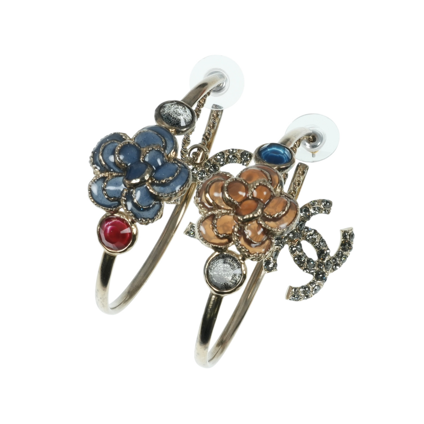 CHANEL CC Hoop Earring Jewelry