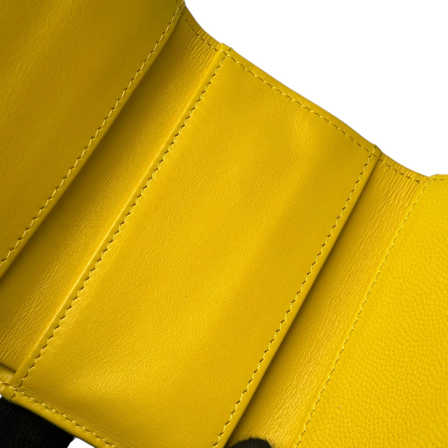 CHANEL Materasse Small Compact Wallet - Yellow