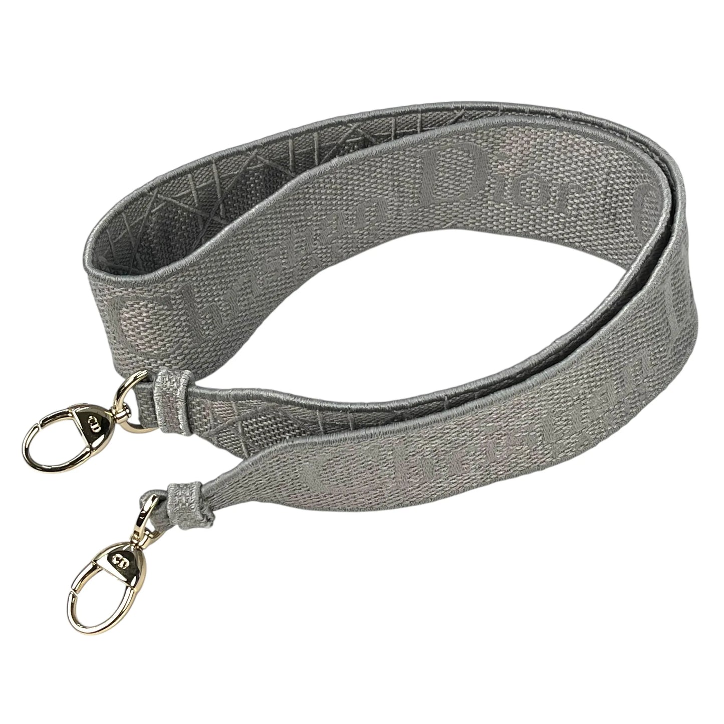 Christian Dior Lady Dior D Lite Hand Bag Shoulder Bag - Gray