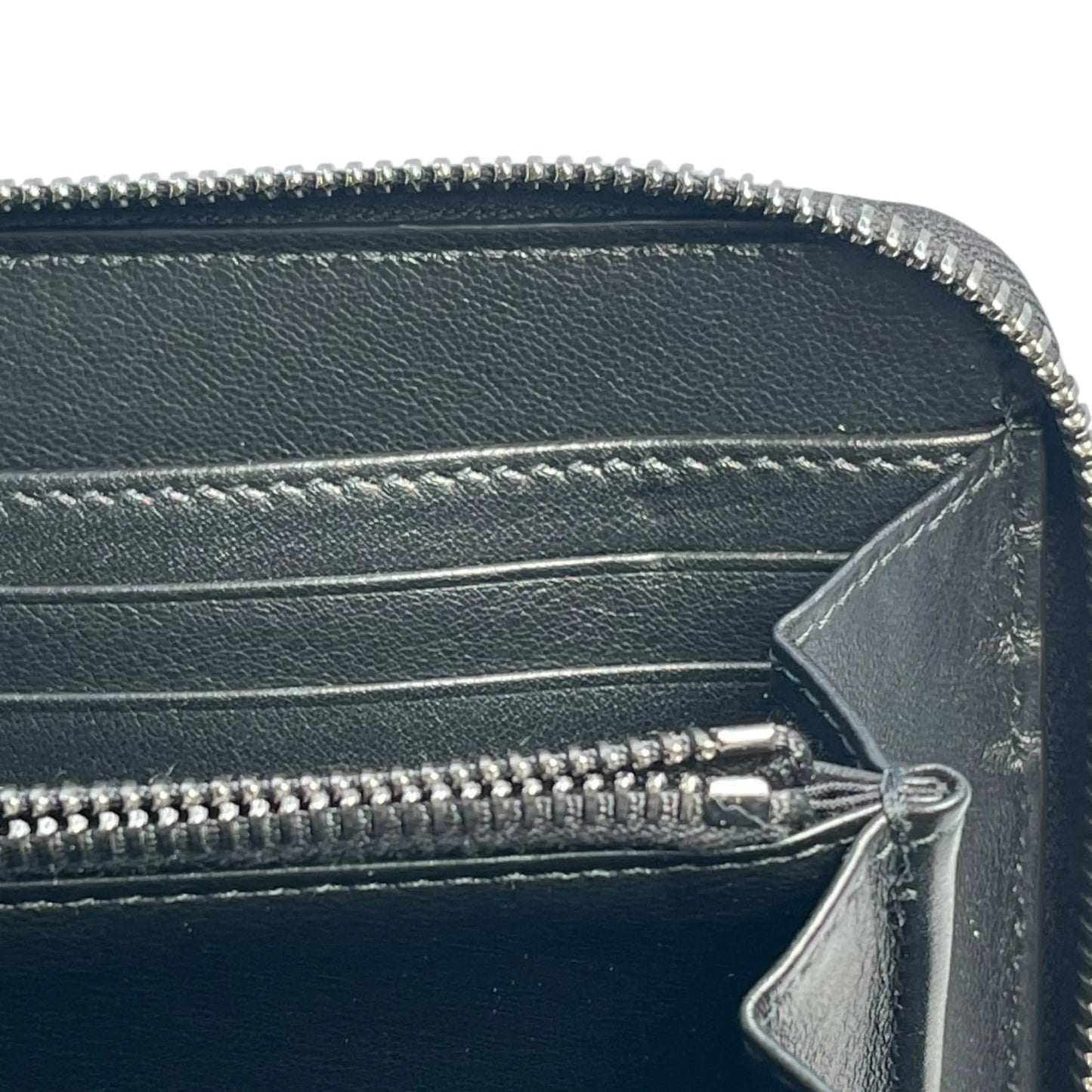 Dior CD Icon Round Zipper Long Wallet - Black