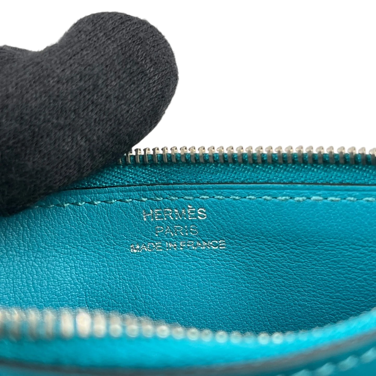 Hermes Dogon GM Bi-Fold Long Wallet - Turquoise