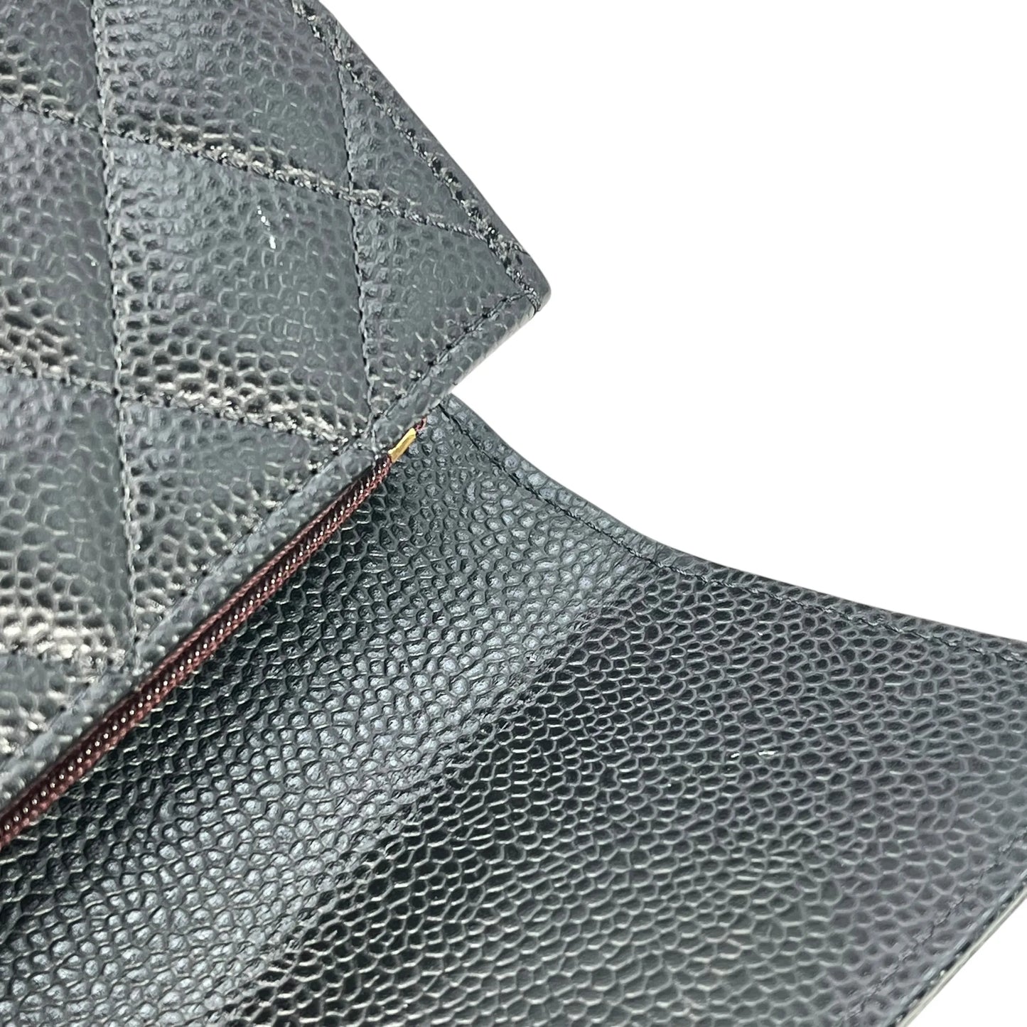 CHANEL Materasse Classic Caviarskin - Black