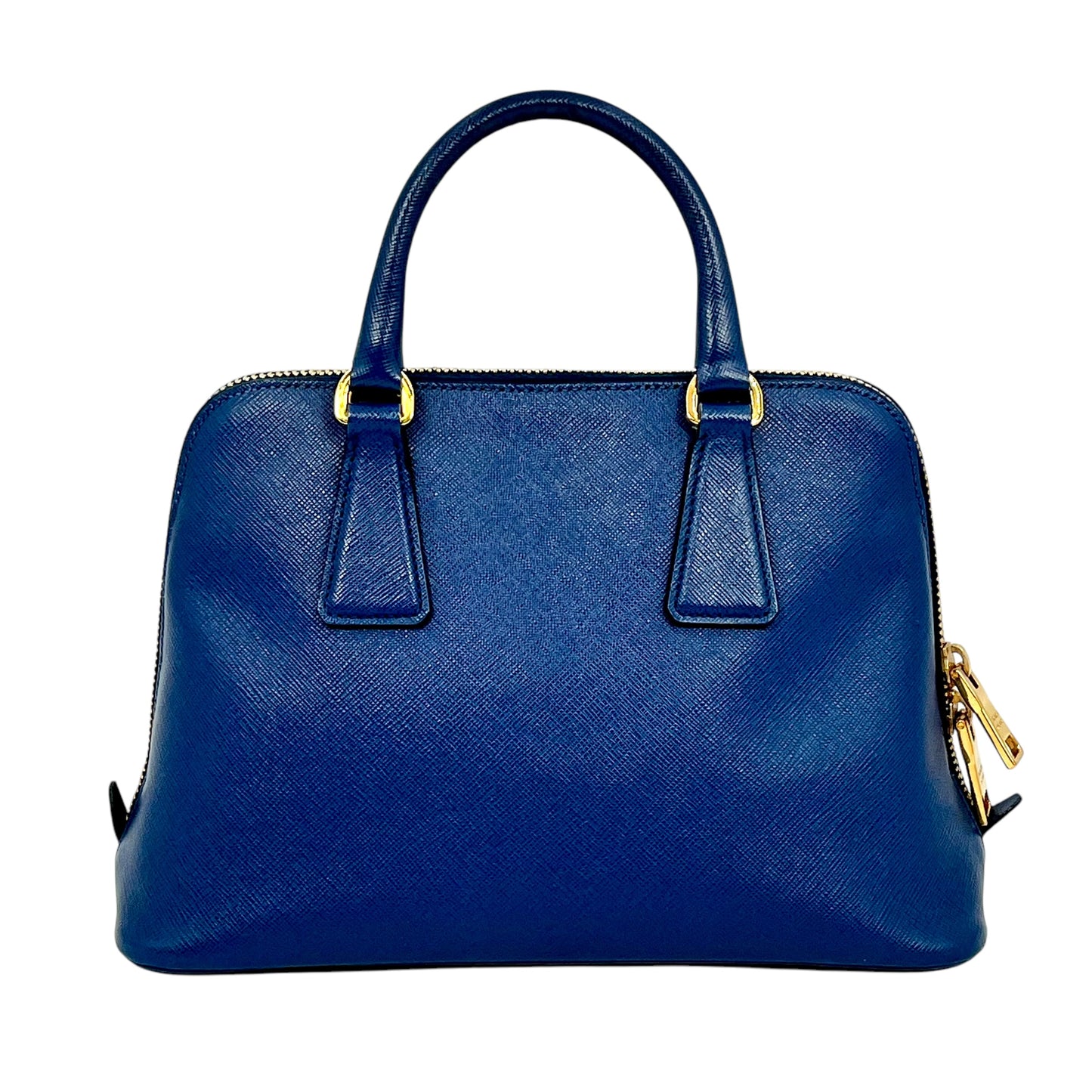 PRADA Saffiano Promenade 2way Bag Blue