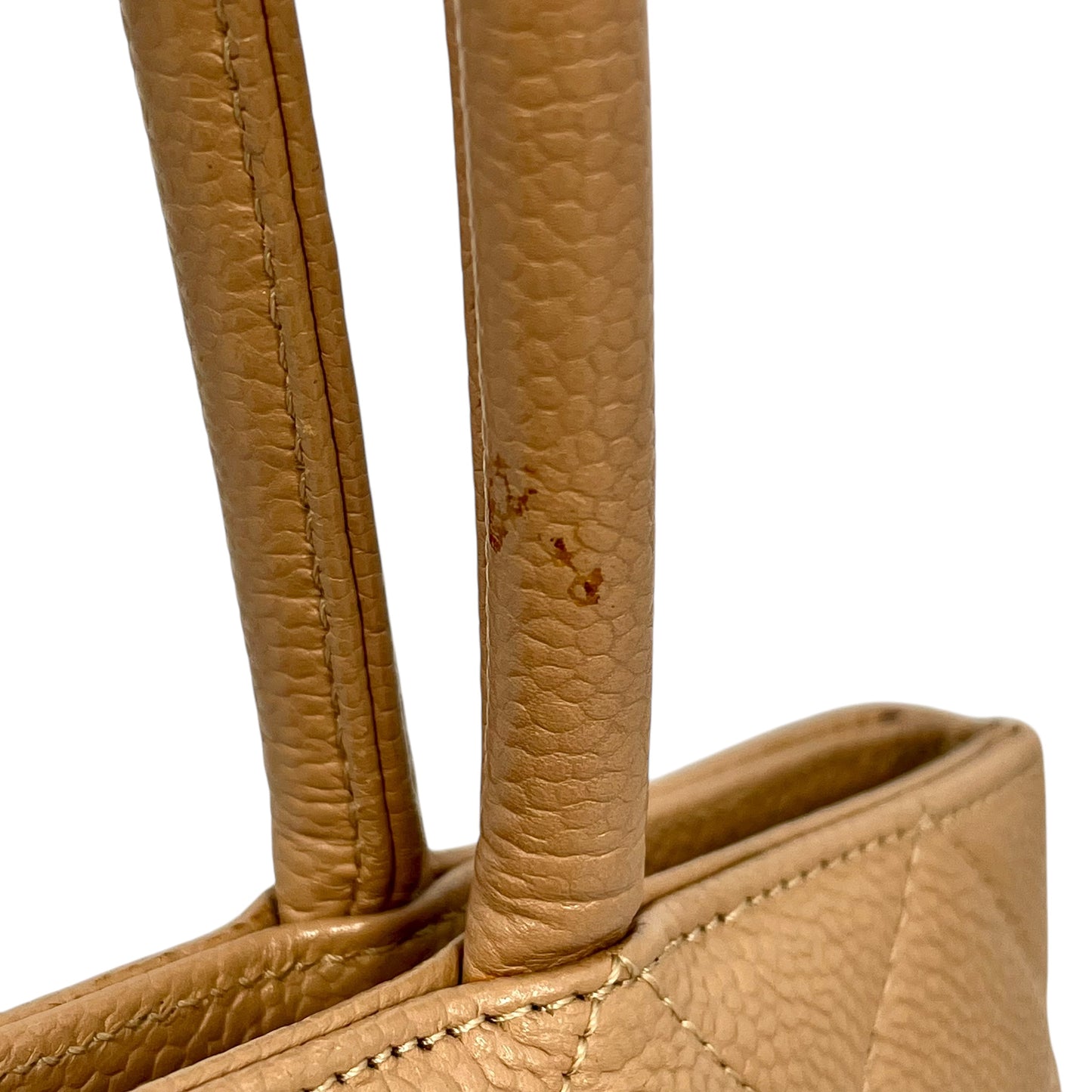 CHANEL Reprinted tote SVmetal fittings