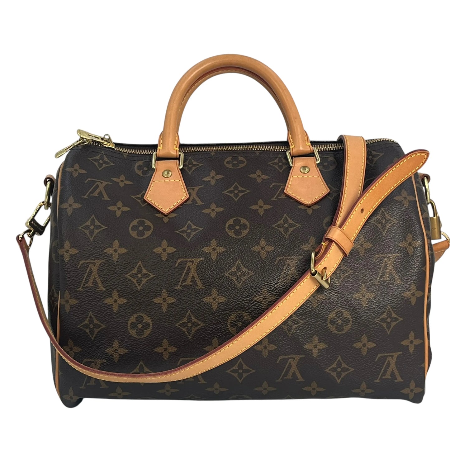 Louis Vuitton Monogram Speedy 30 Bandouliere Hand Bag Shoulder Bag