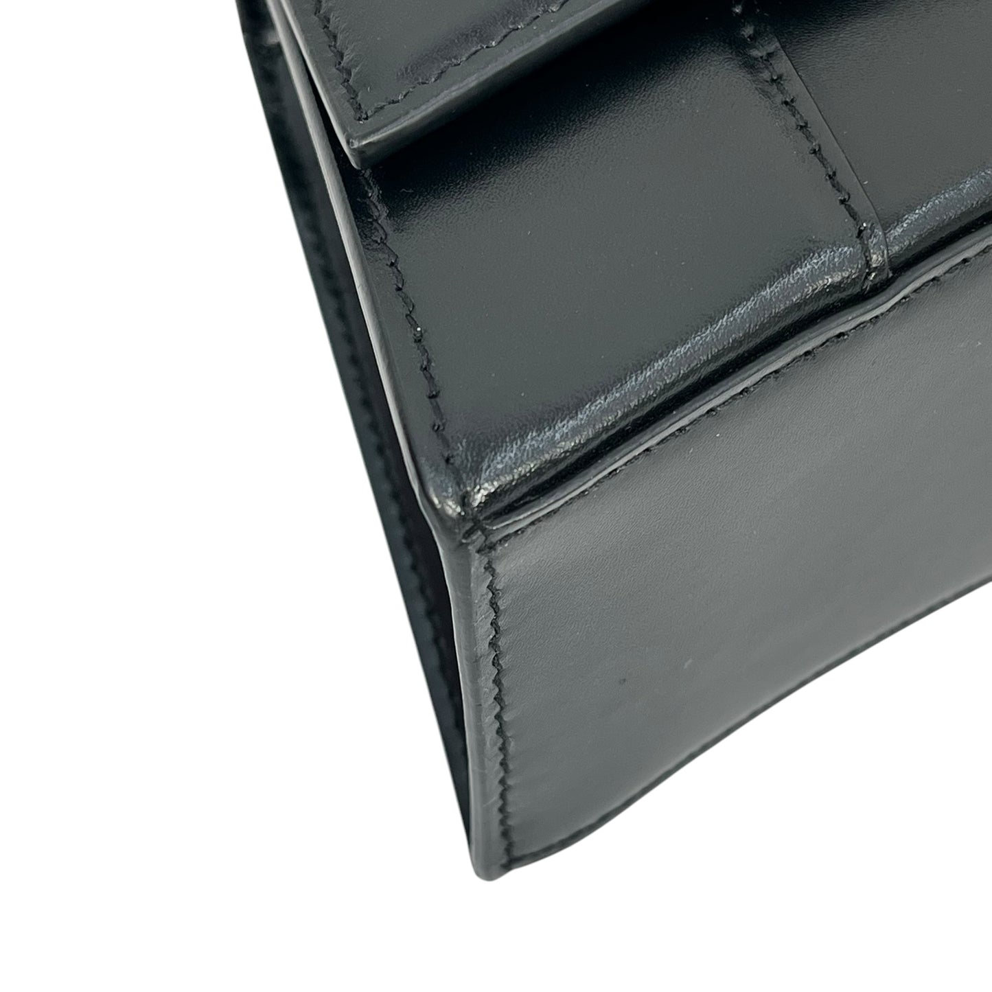 BALENCIAGA Hourglass Hand Bag 2way Black