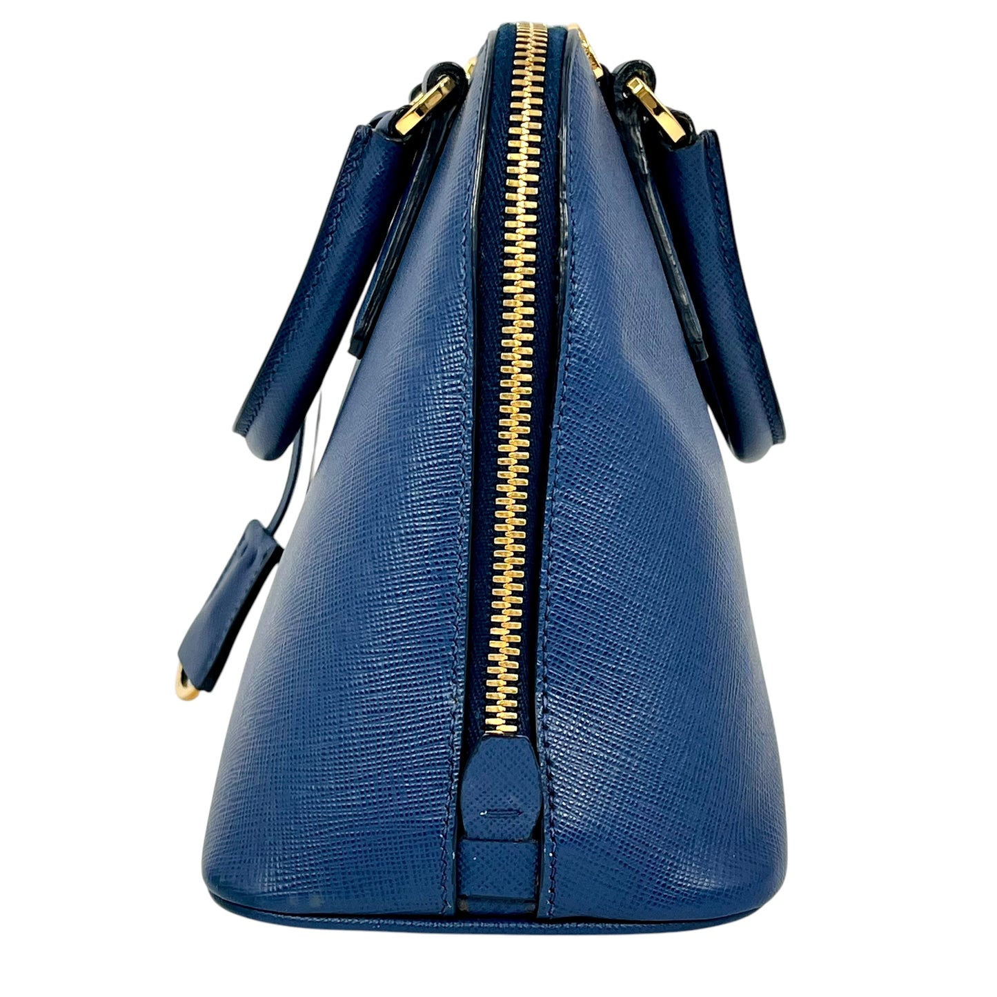PRADA Saffiano Promenade 2way Bag Blue