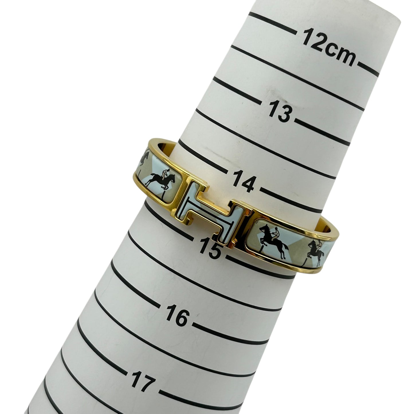 HERMES Clic H Les Allures Enamel Bracelet PM GP