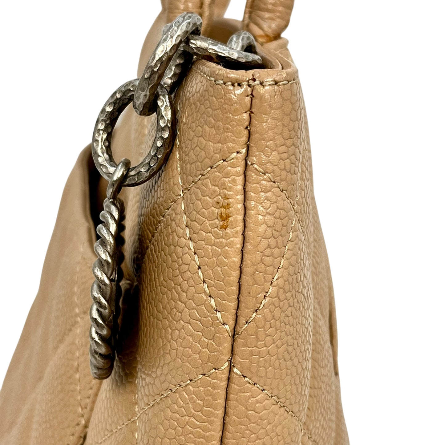 CHANEL Reprinted tote SVmetal fittings