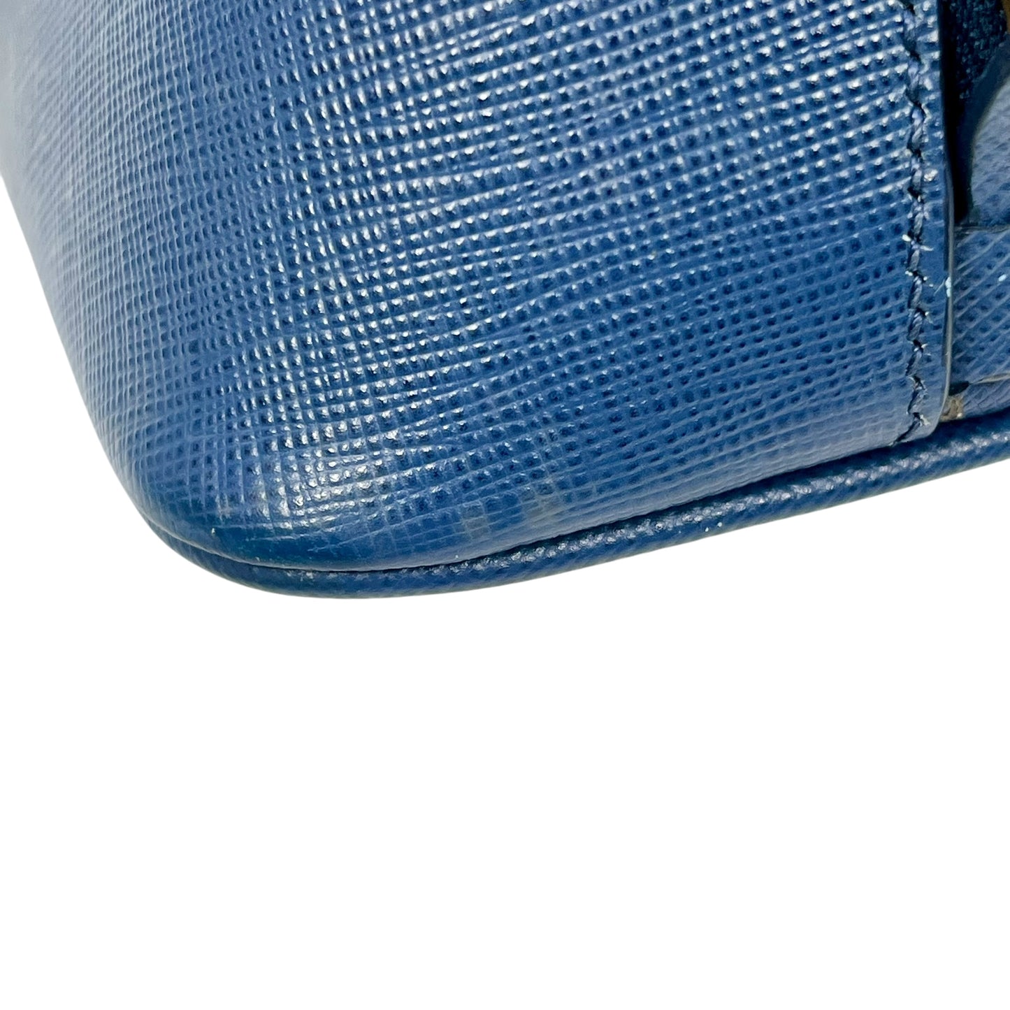 PRADA Saffiano Promenade 2way Bag Blue