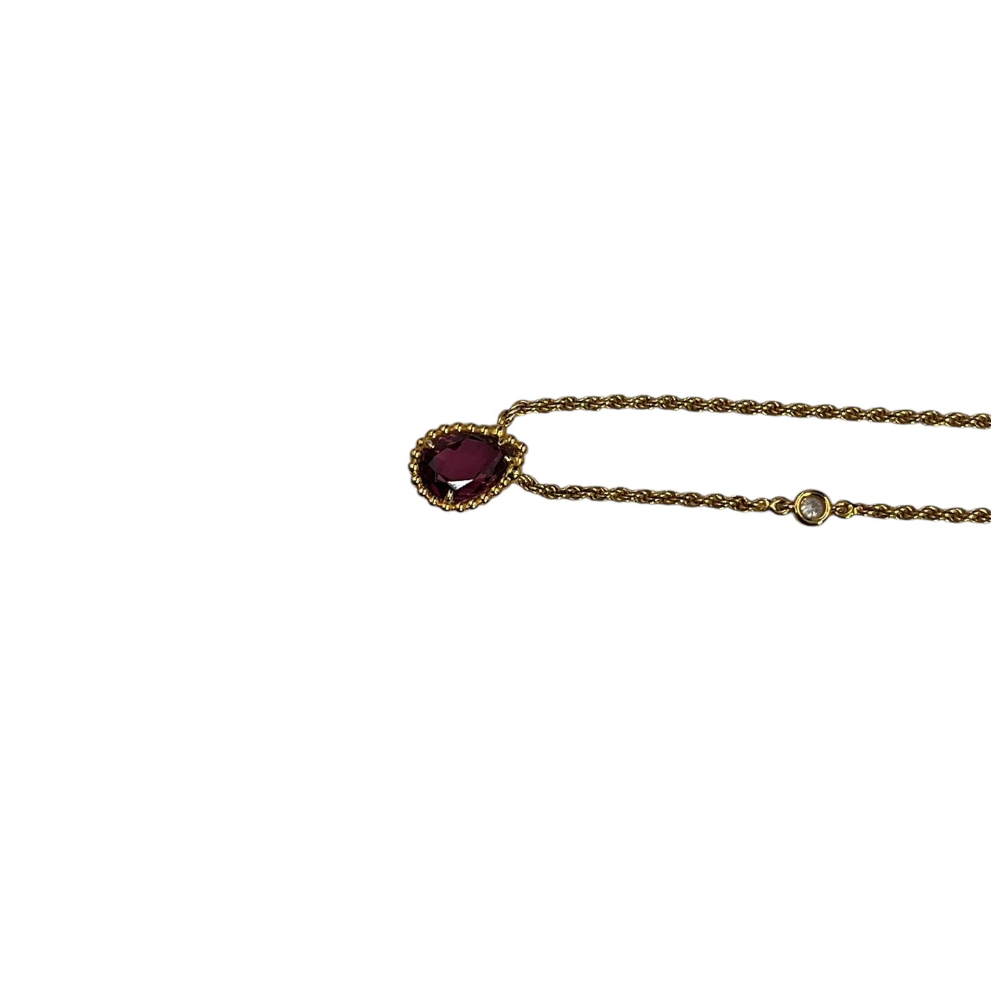 BOUCHERON Serpent Boheme Garnet Necklace