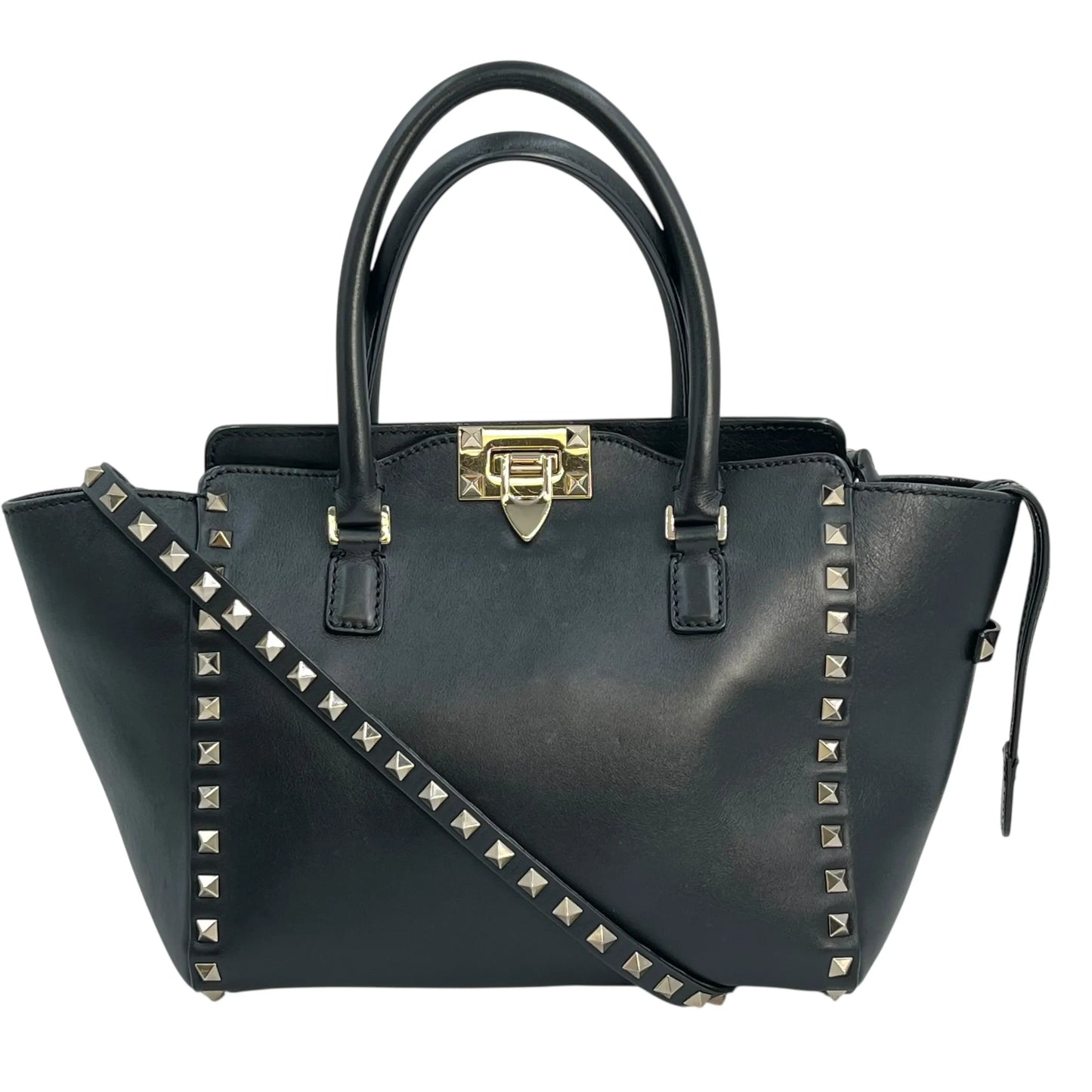 Valentino Garavani Rockstud Hand Bag Shoulder Bag - Black