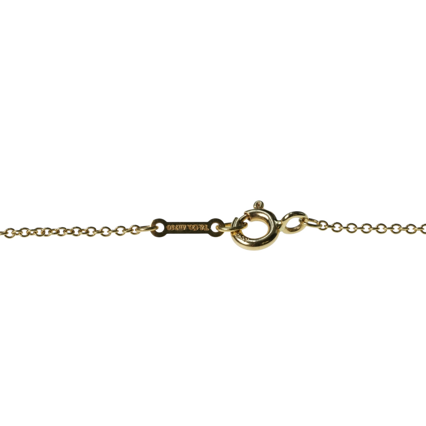 Tiffany Olive Leaf Pearl Pendant Necklace