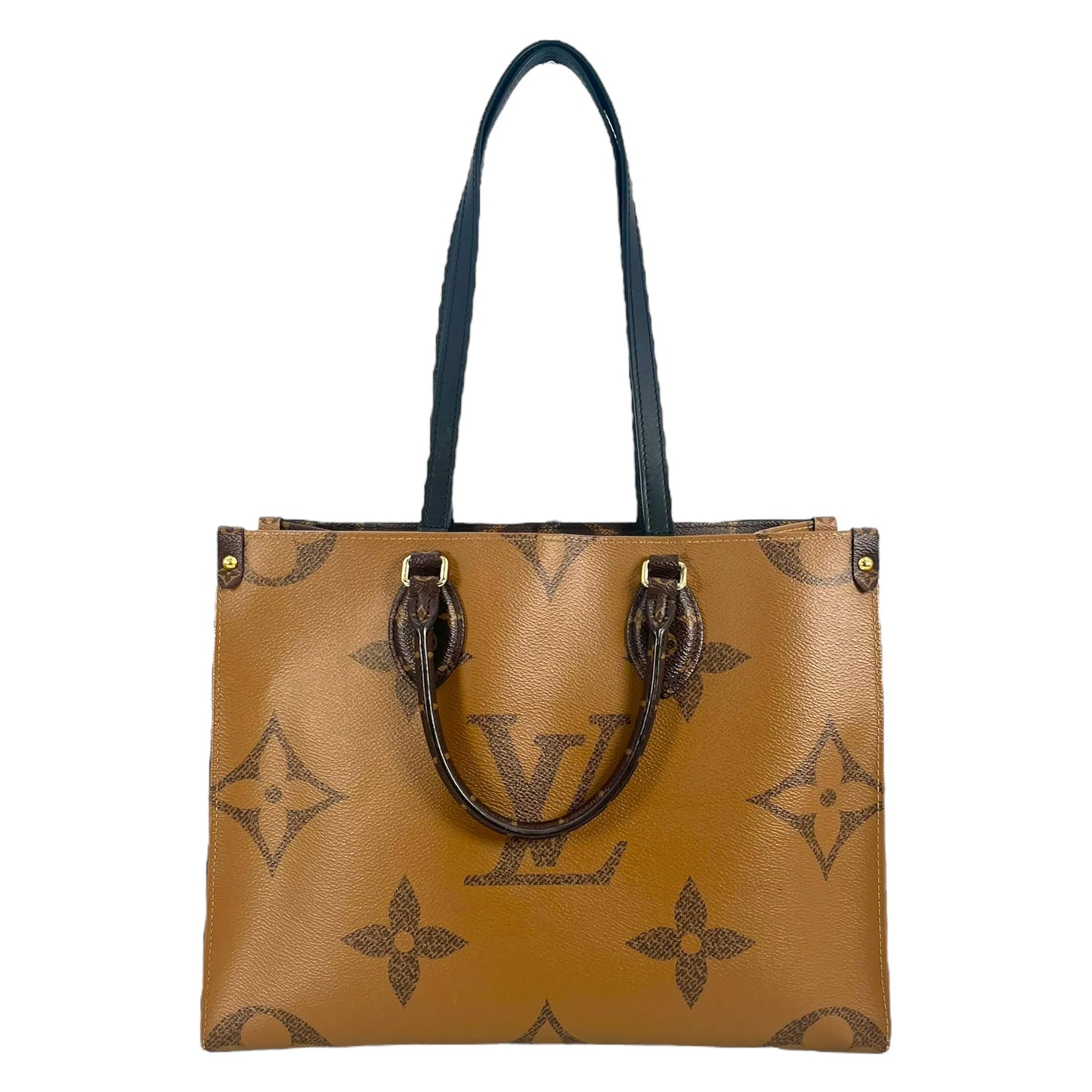 Louis Vuitton On The Go PM Hand Bag Tote Bag - Brown - 33554