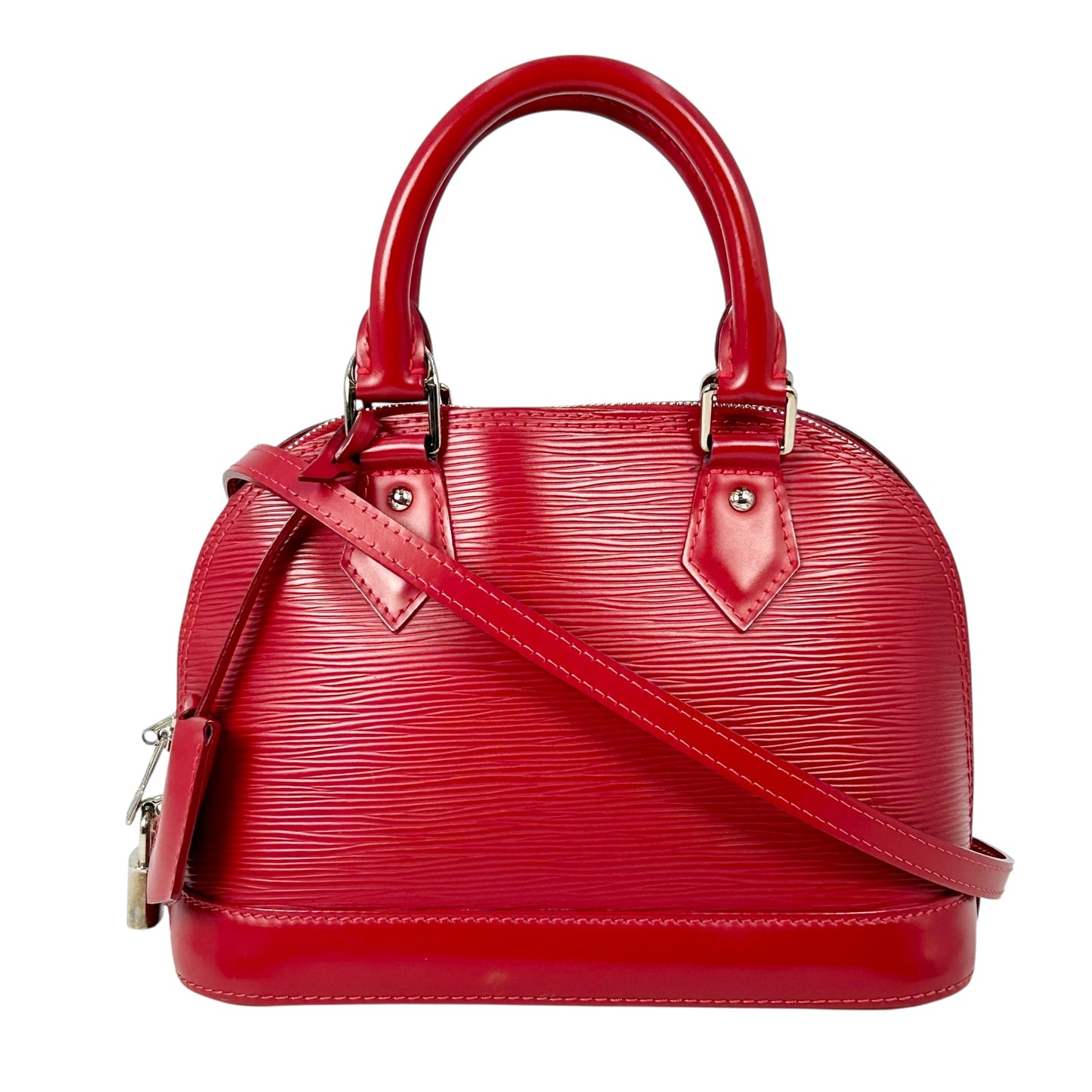 Louis Vuitton Epi Alma BB - Red