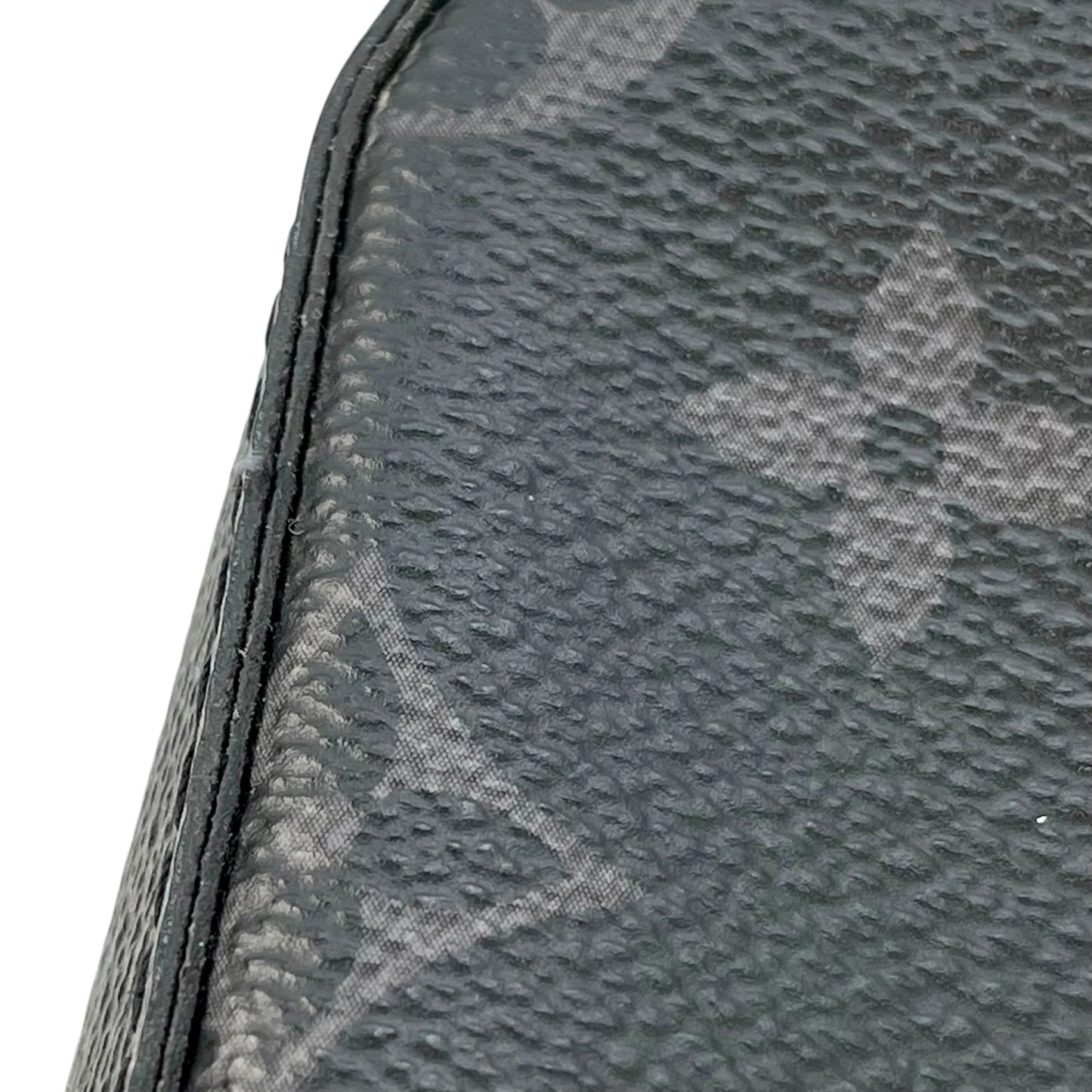 Louis Vuitton Trio Messenger Monogram Eclipse Shoulder Bag - Black