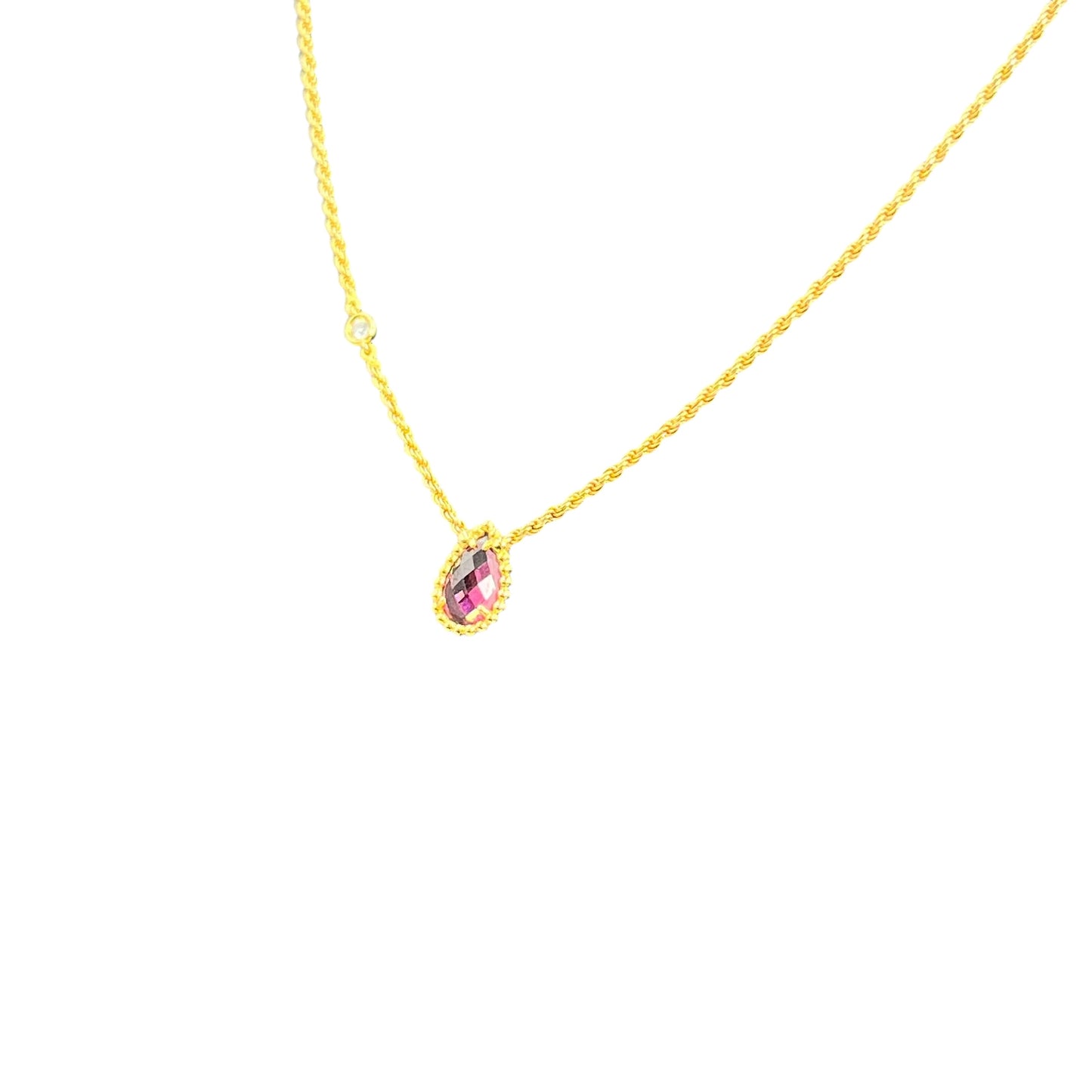 BOUCHERON Serpent Boheme Garnet Necklace
