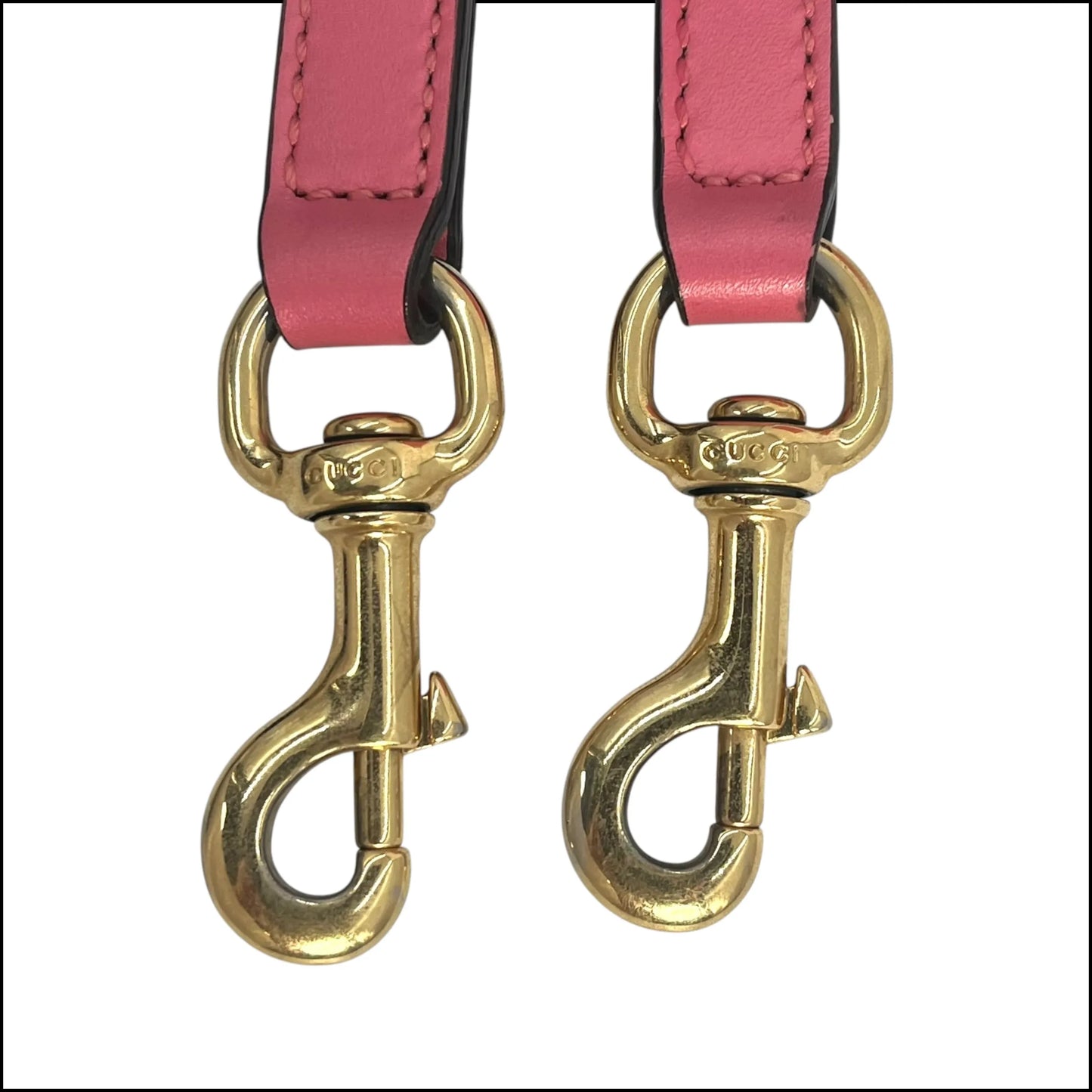 GUCCI Guccissima Leather Hand Bag Shoulder Bag - Pink