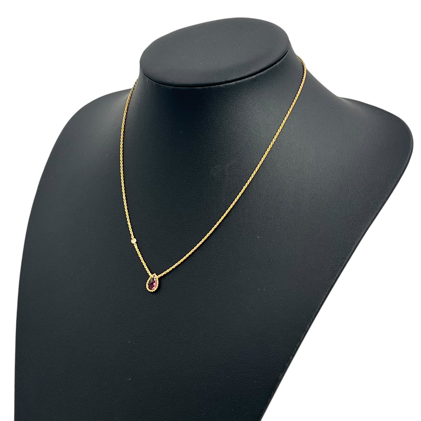 BOUCHERON Serpent Boheme Garnet Necklace