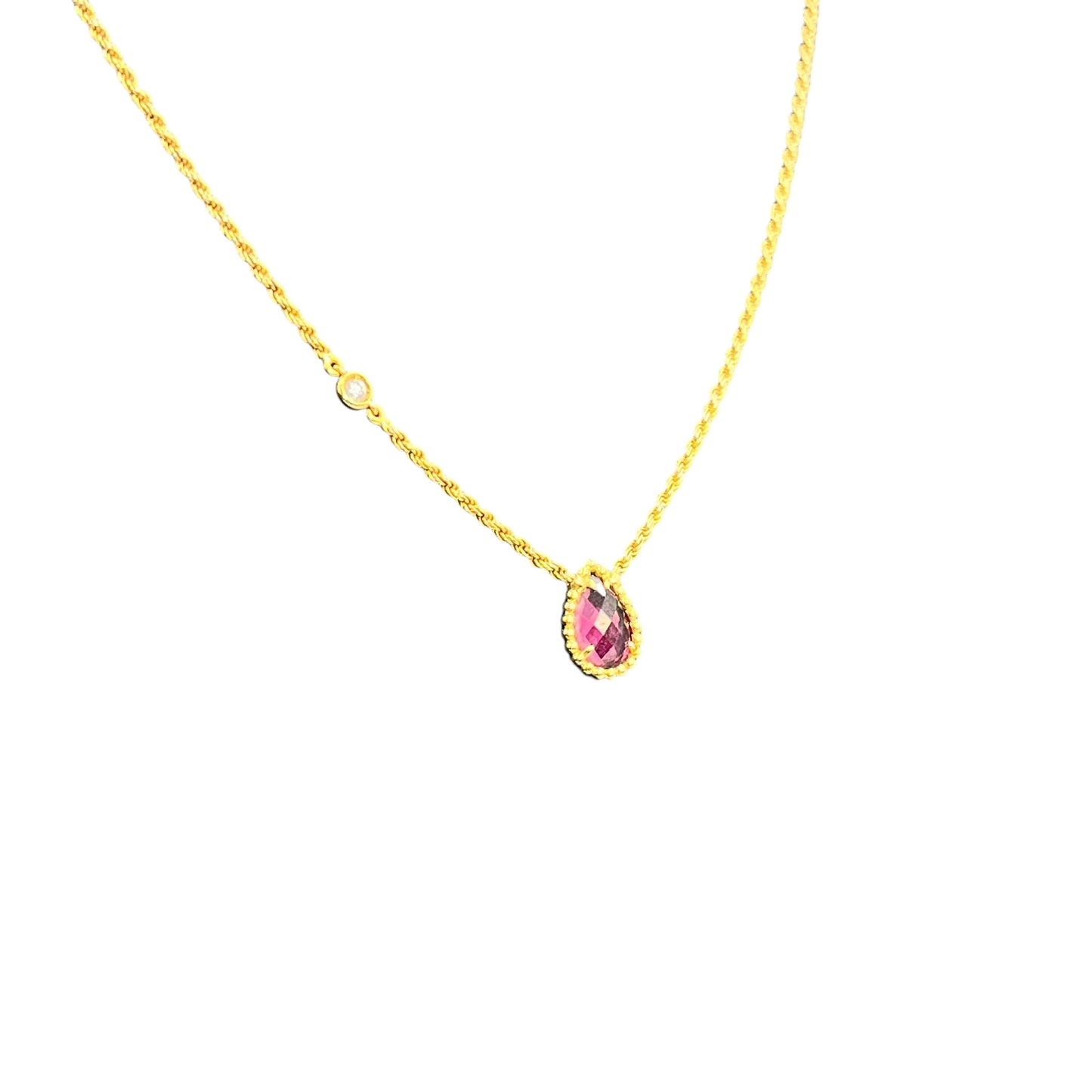 BOUCHERON Serpent Boheme Garnet Necklace