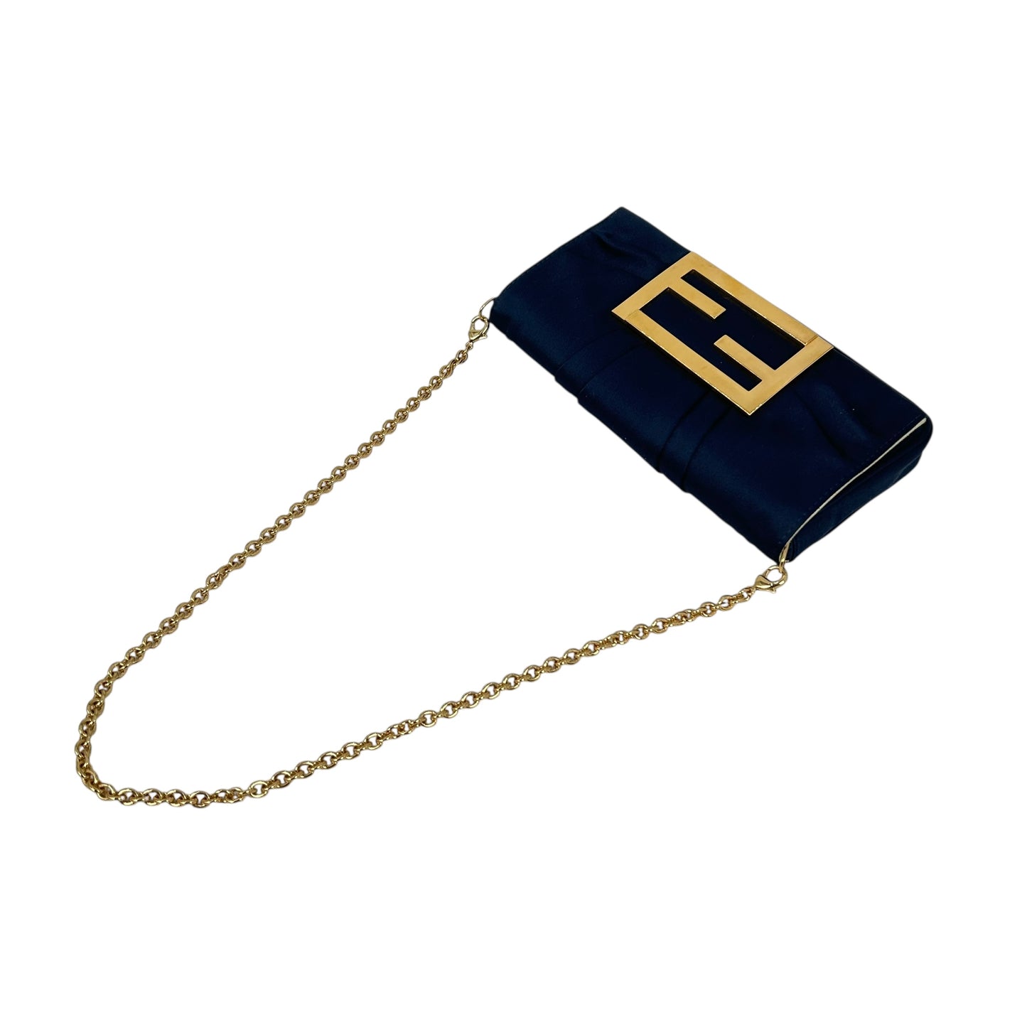 FENDI Covertible Baguette Shoulder Bag - Blue