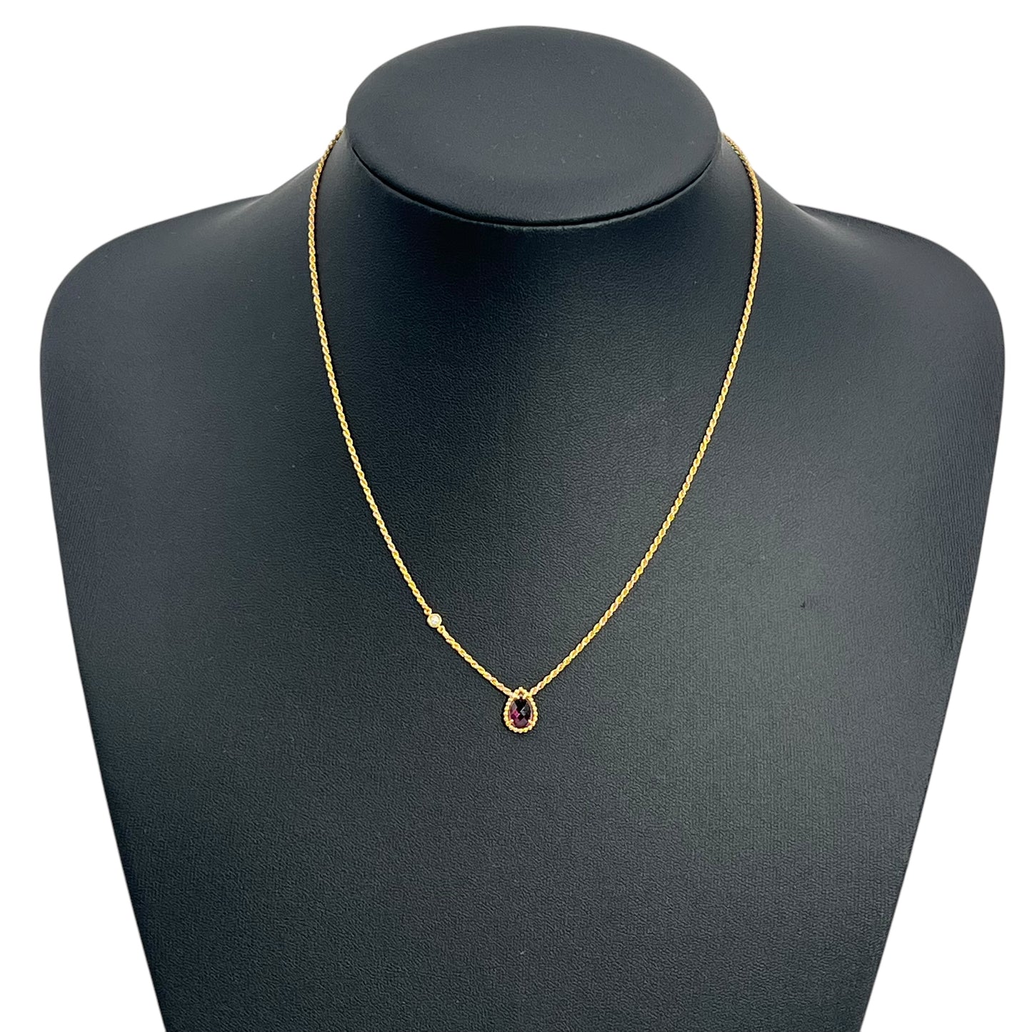 BOUCHERON Serpent Boheme Garnet Necklace