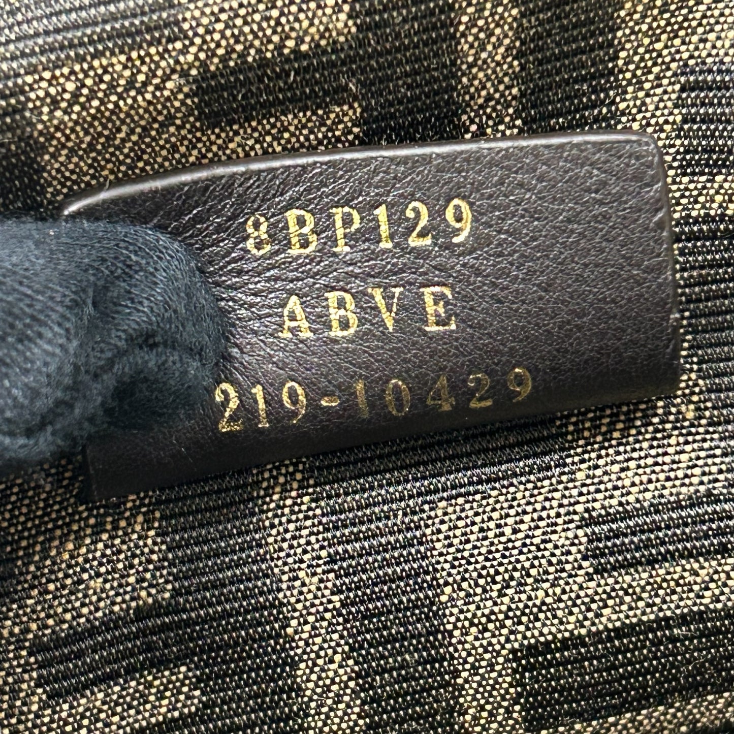 FENDI First Small Shoulder Bag - Black