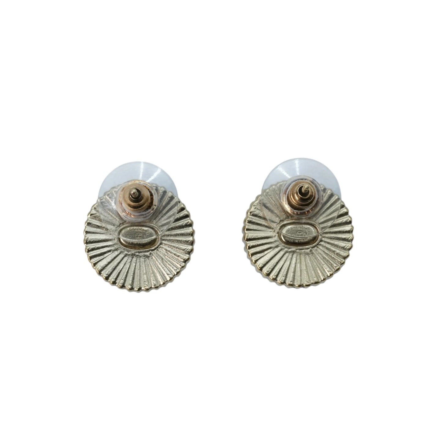CHANEL CC Logo Earring A21 V - Black