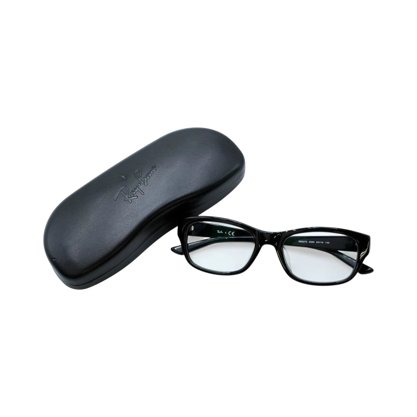 Ray-Ban Black Frame Sunglasses - Clear Lens - 30199