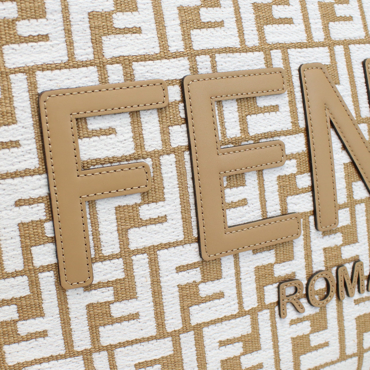 FENDI Sunshine Medium Shopper Hand Bag - Brown