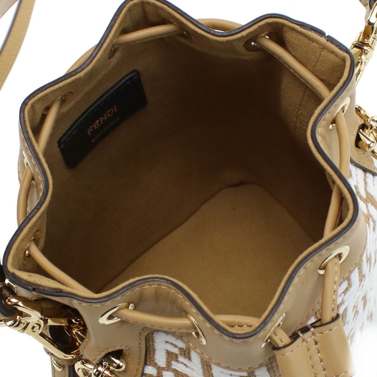 FENDI Mon Tresor Hand Bag - Brown