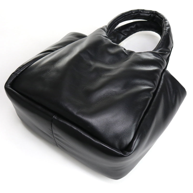 PRADA Small Padded Re-Nylon Tote Bag Hand Bag - Black