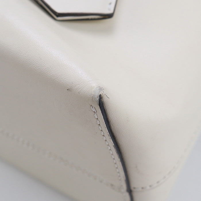 FENDI By the Way Medium Hand Bag Leather - Cream